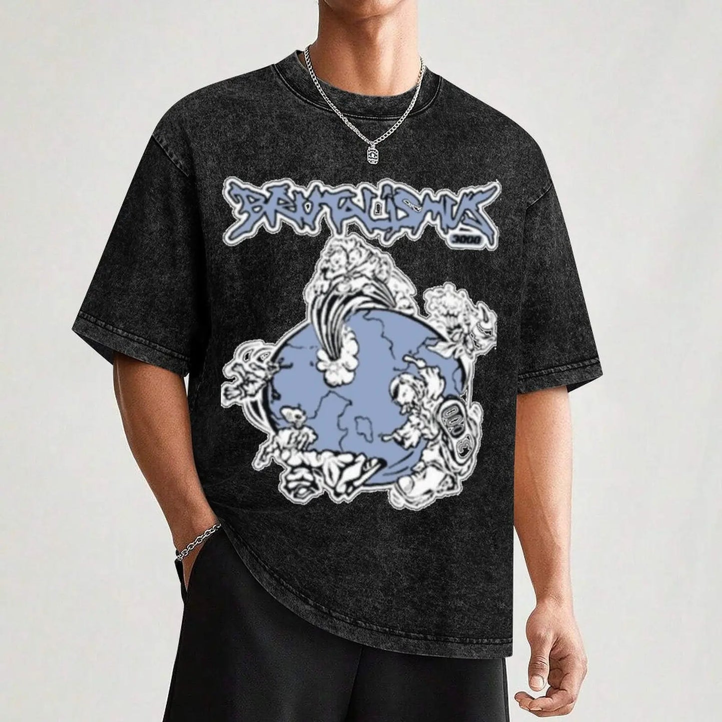 Brutalismus 3000 HardTechno Merch T-Shirt