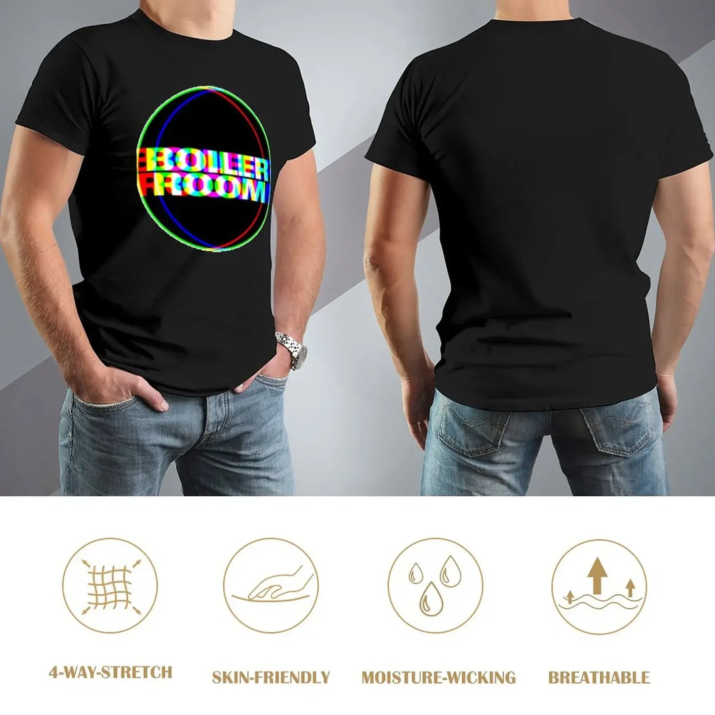Boiler Room T-Shirt – Underground Techno & Electronic Music Streetwear