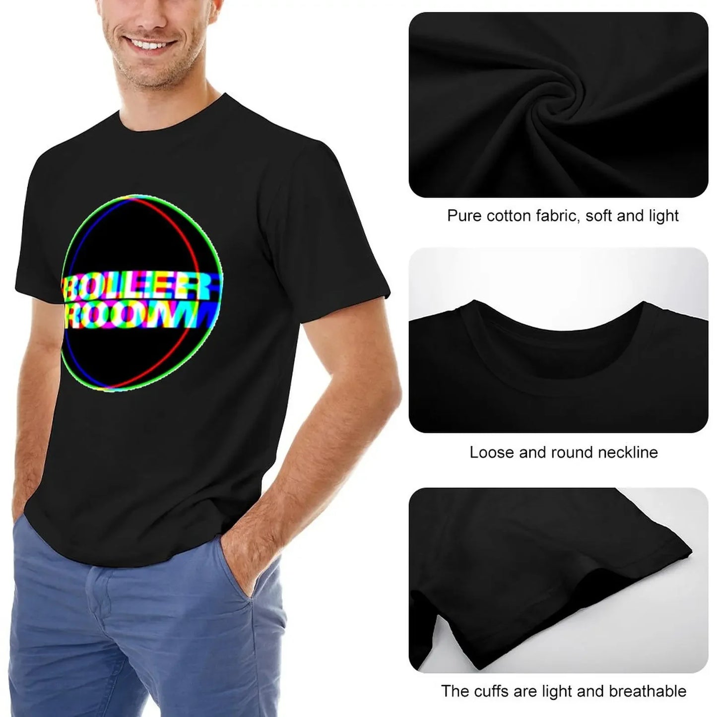 Boiler Room T-Shirt – Underground Techno & Electronic Music Streetwear