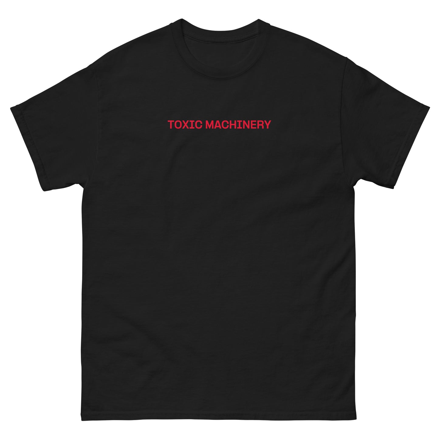 Toxic Machinery Red Techno T-Shirt