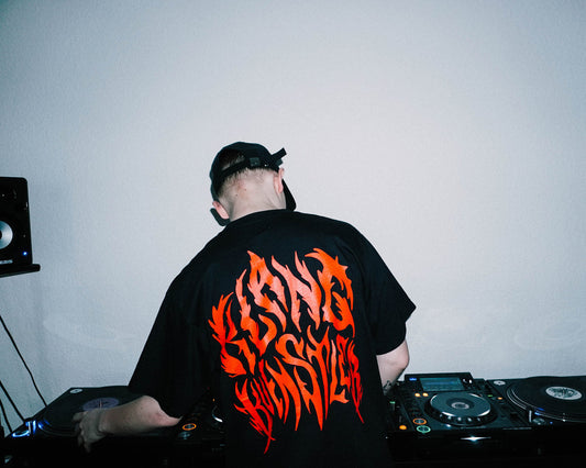 Klangkuenstler Fire Techno T-Shirt