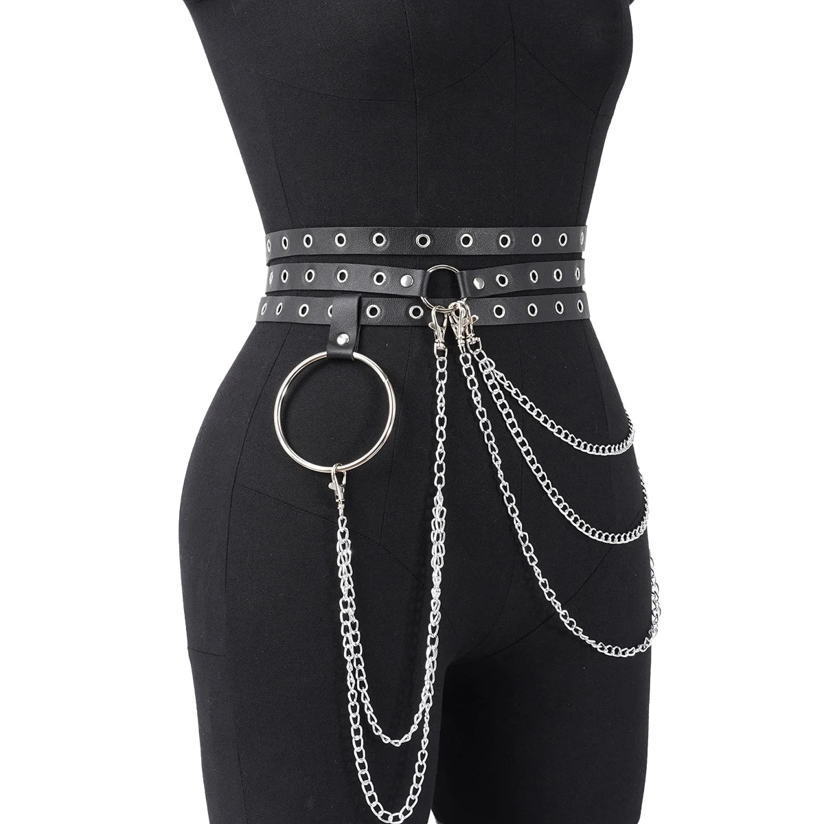 Body Chain Belt For Techno Raves Outfit