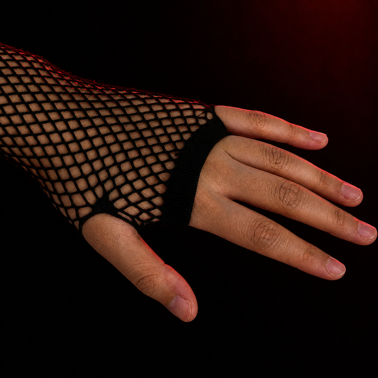 Flirty Behavior Fishnet Arm Warmers
