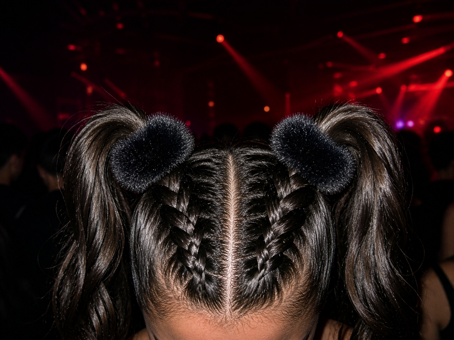 Furry Techno Scrunchies