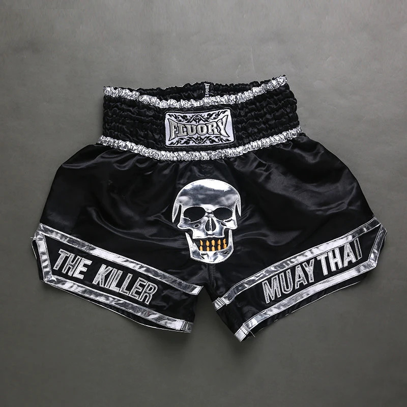 Fantasm DJ Black MMA Techno Shorts