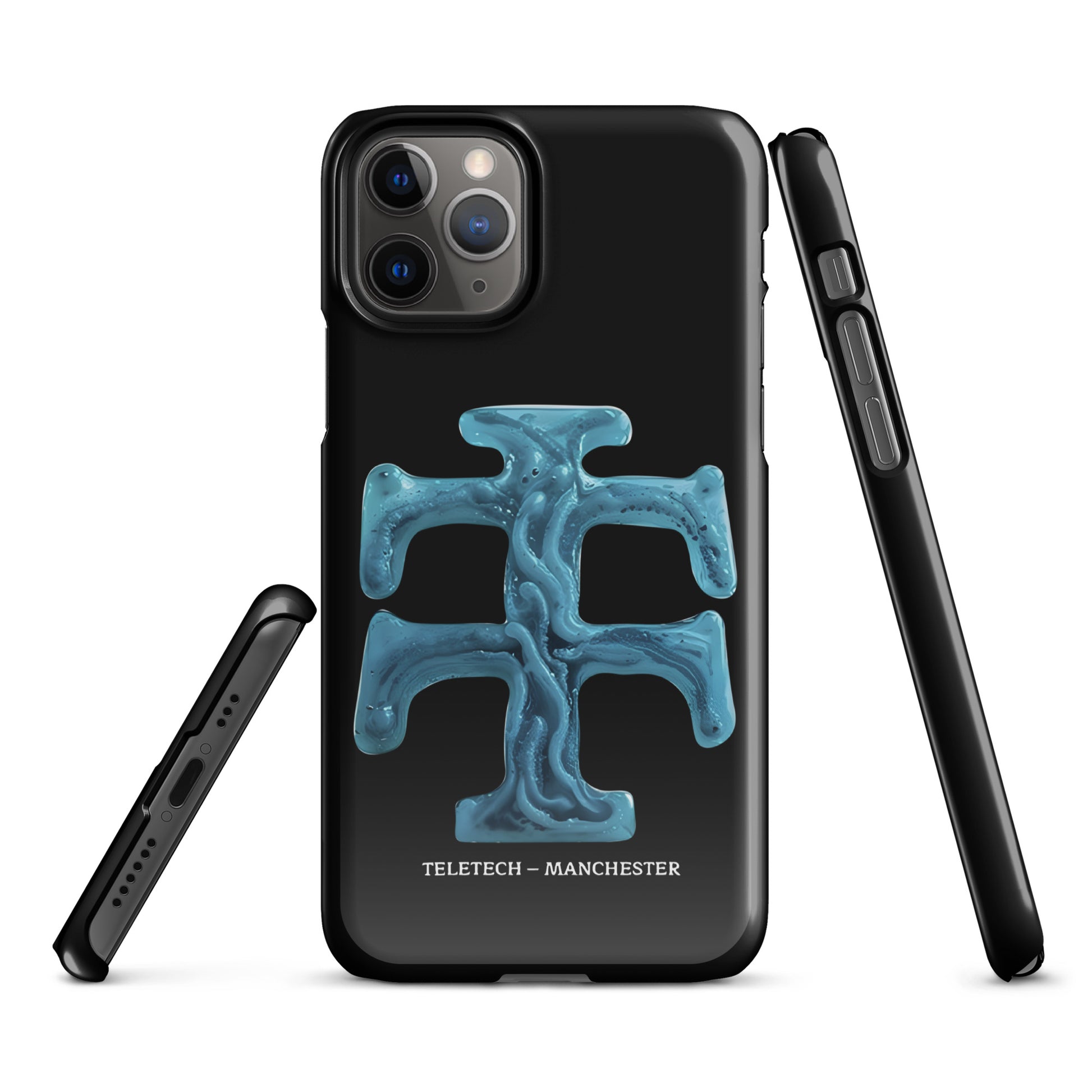 Teletech Blue Ice Logo iPhone Case iPhone 11 Pro