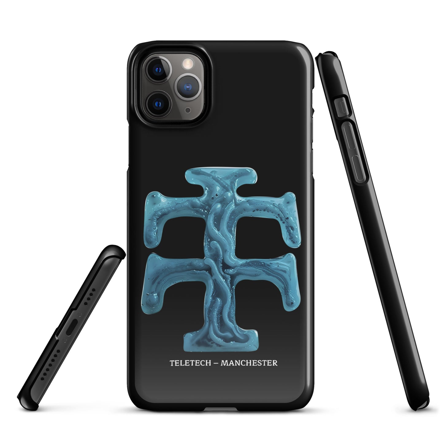 Teletech Blue Ice Logo iPhone Case iPhone 11 Pro Max