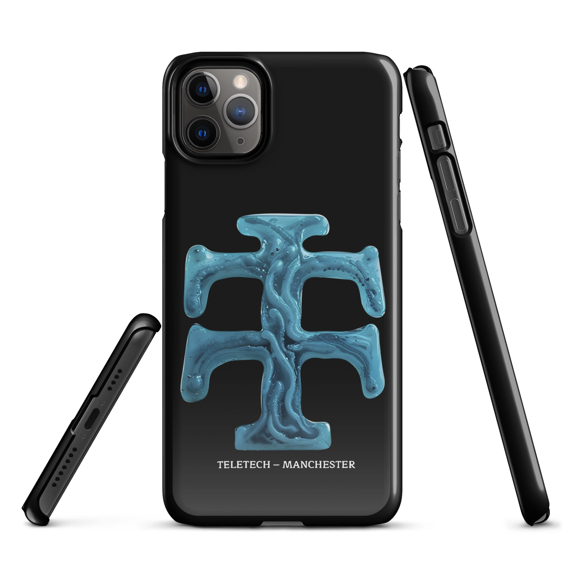 Teletech Blue Ice Logo iPhone Case iPhone 11 Pro Max