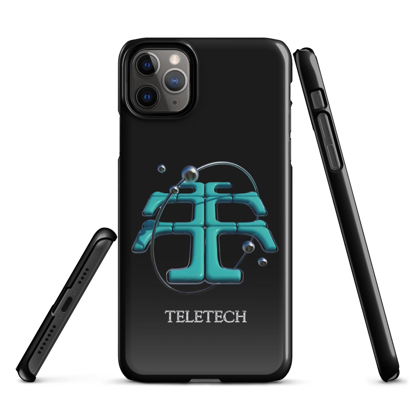 Teletech Blue Planet Logo iPhone Cover iPhone 11 Pro Max