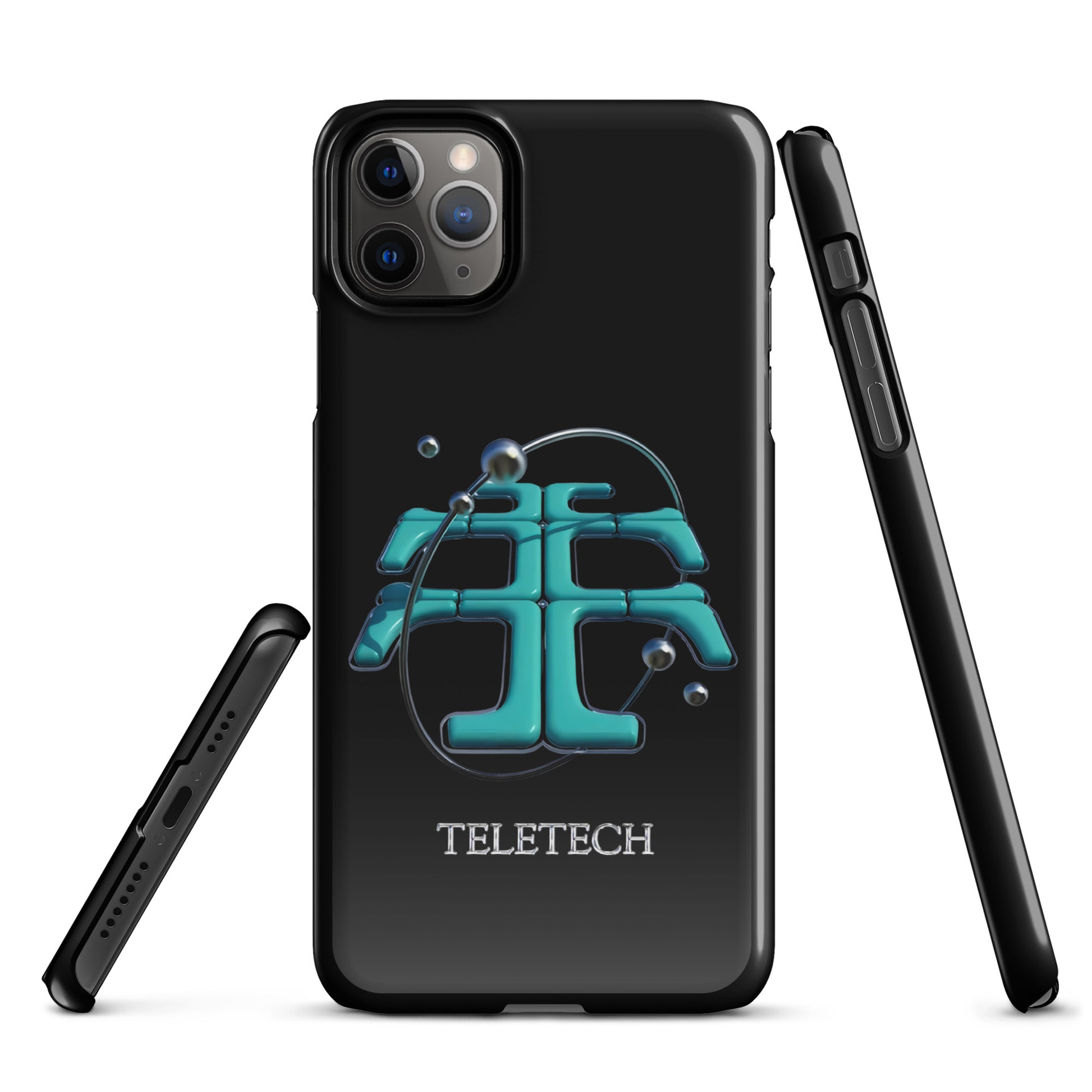 Teletech Blue Planet Logo iPhone Cover iPhone 11 Pro Max