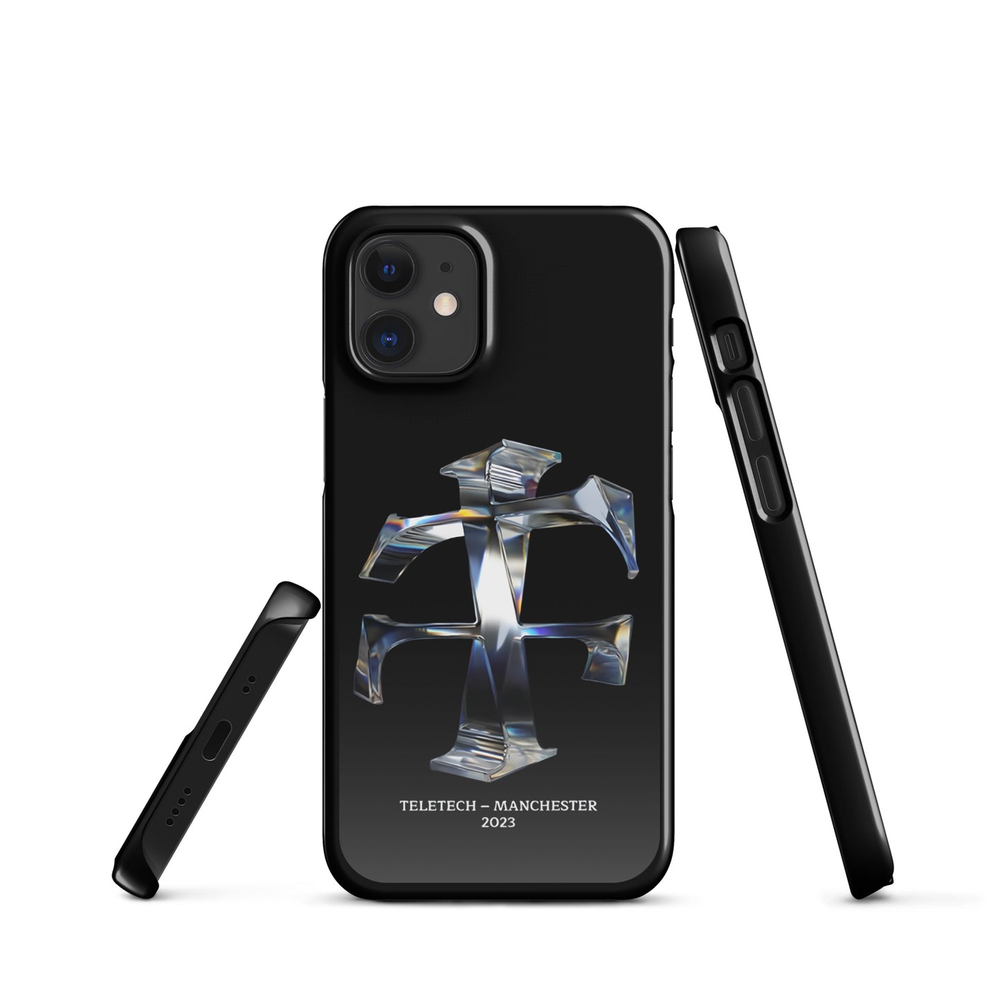 Teletech Chrome Logo Phone Case iPhone 12 Mini