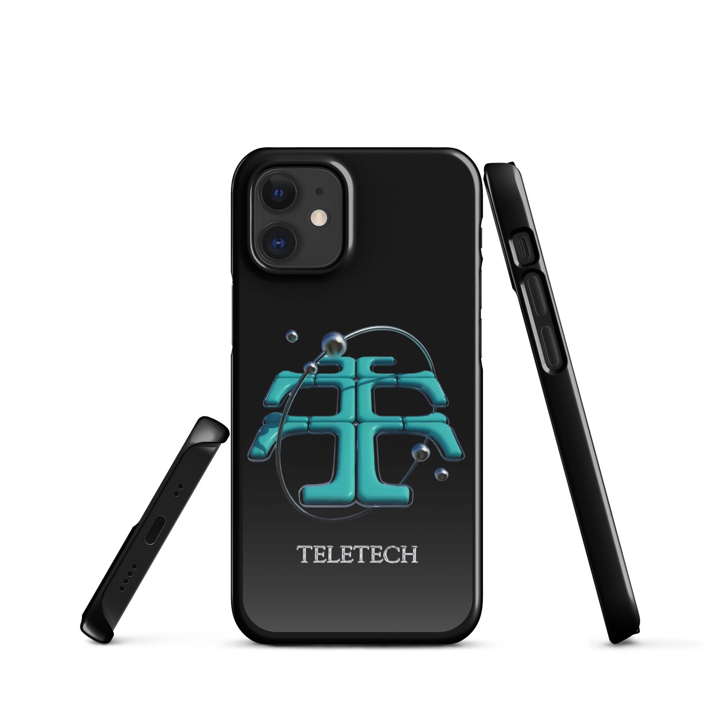 Teletech Blue Planet Logo iPhone Cover iPhone 12 Mini