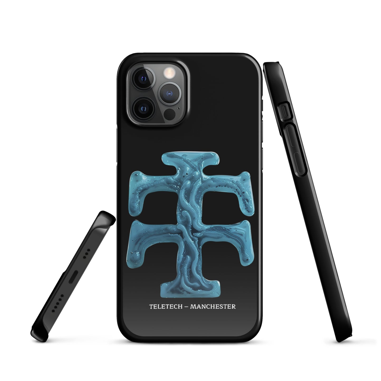 Teletech Blue Ice Logo iPhone Case iPhone 12 Pro