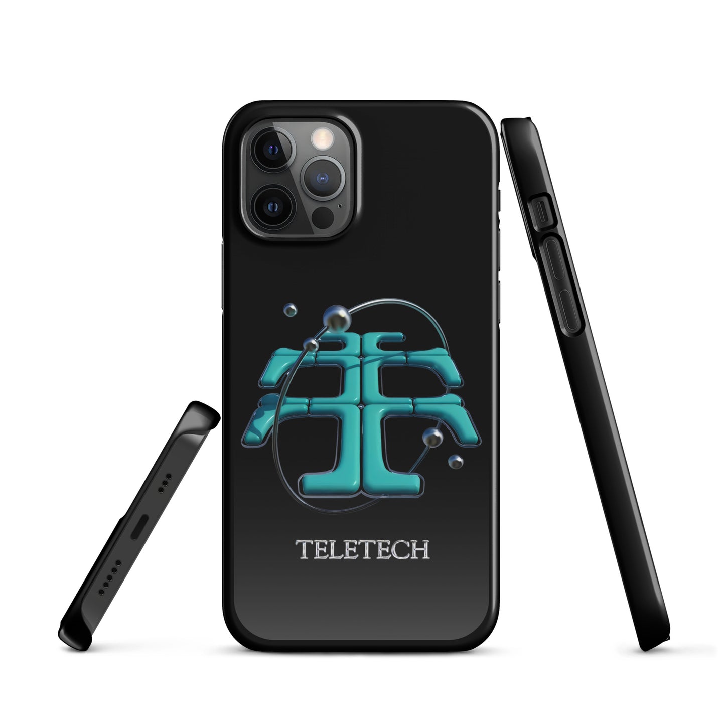 Teletech Blue Planet Logo iPhone Cover iPhone 12 Pro