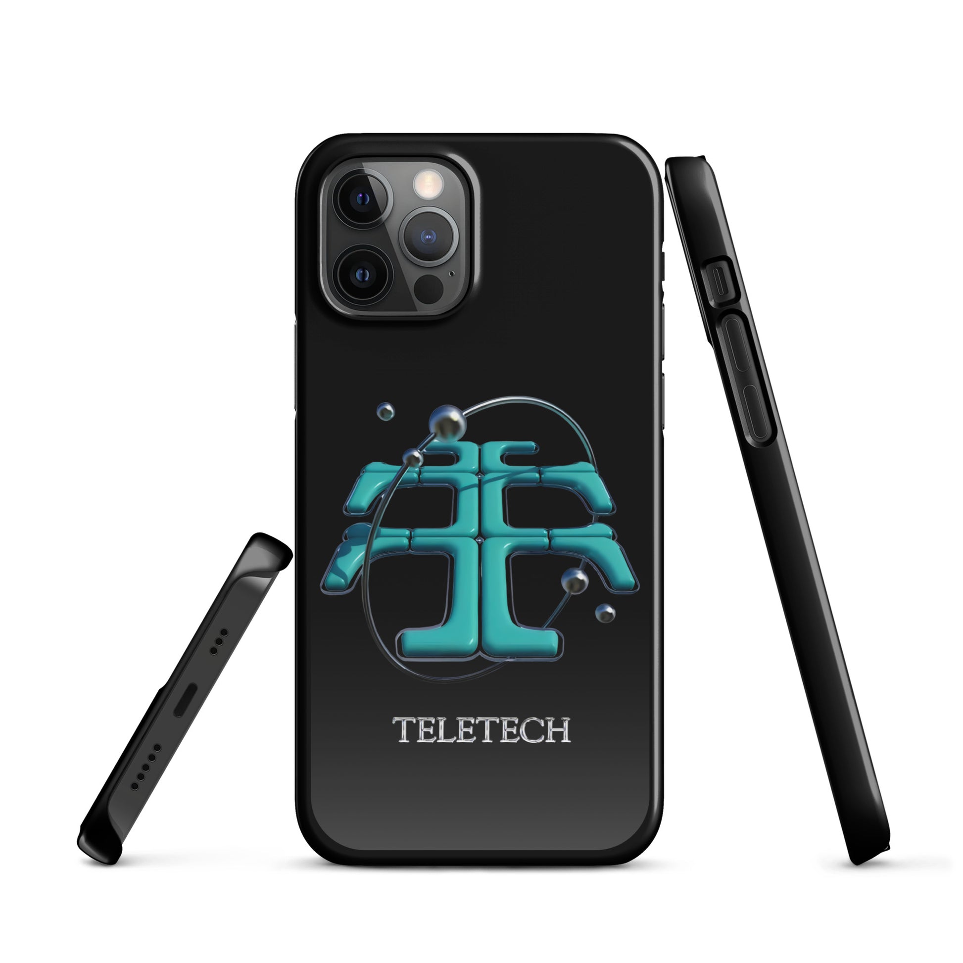 Teletech Blue Planet Logo iPhone Cover iPhone 12 Pro