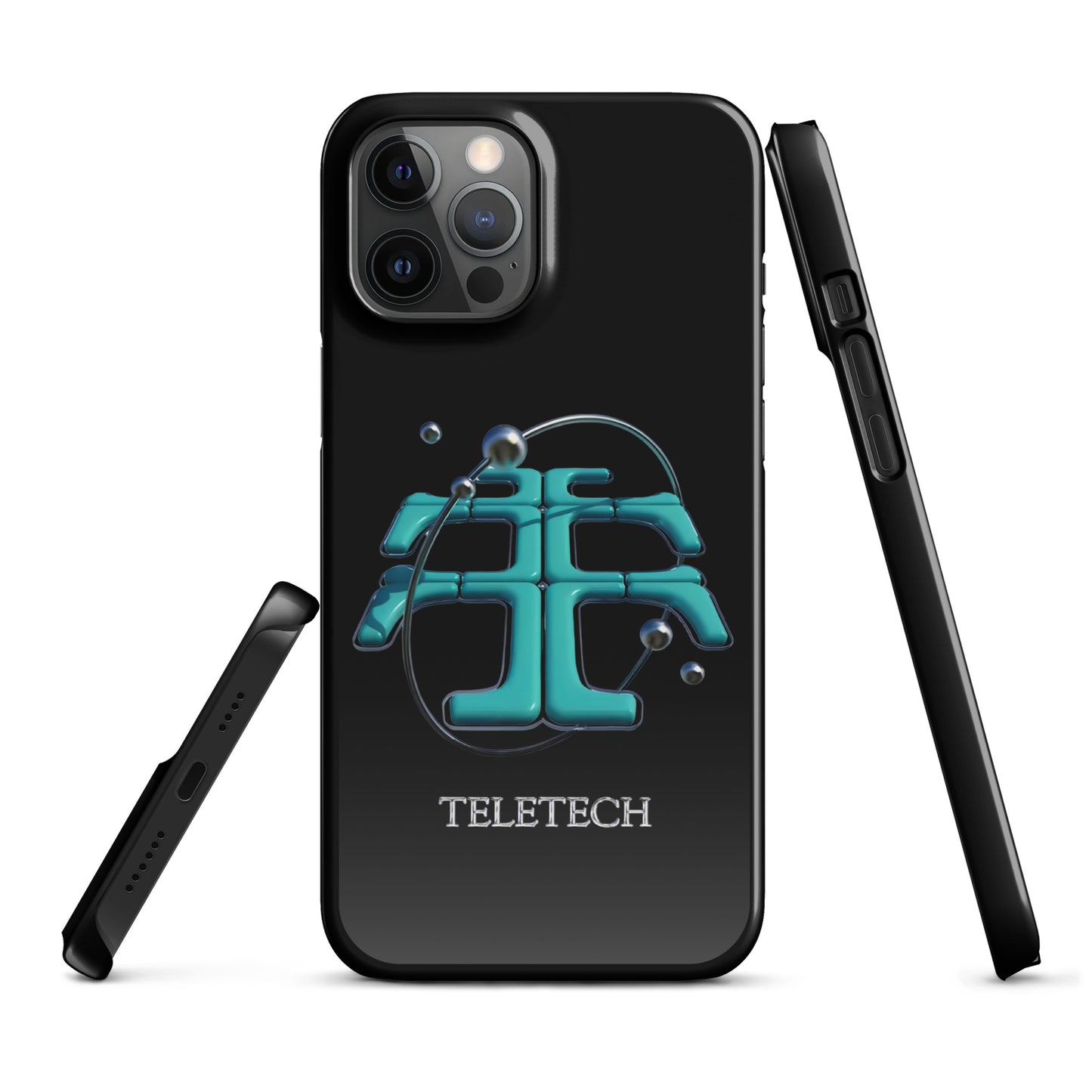 Teletech Blue Planet Logo iPhone Cover iPhone 12 Pro Max
