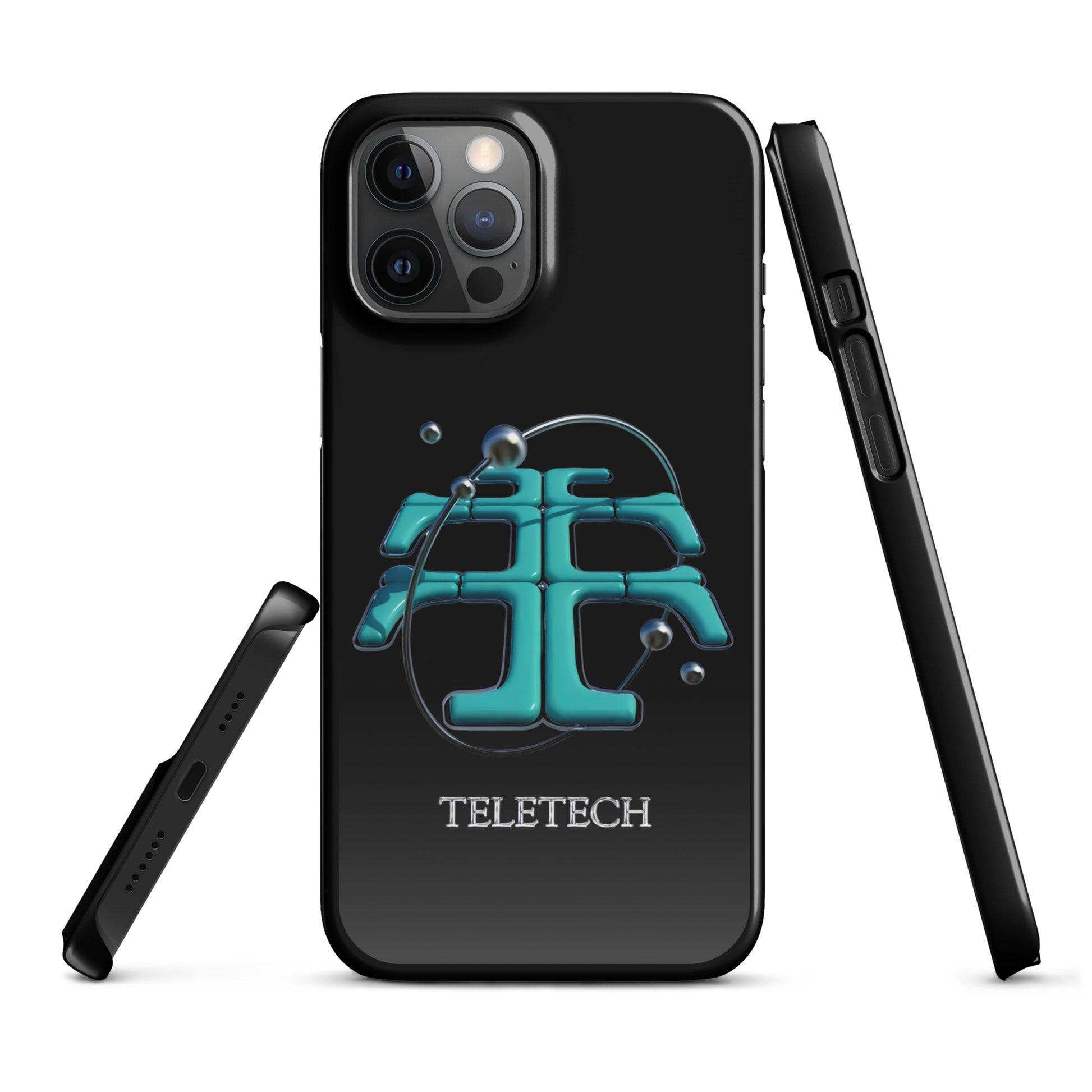 Teletech Blue Planet Logo iPhone Cover iPhone 12 Pro Max