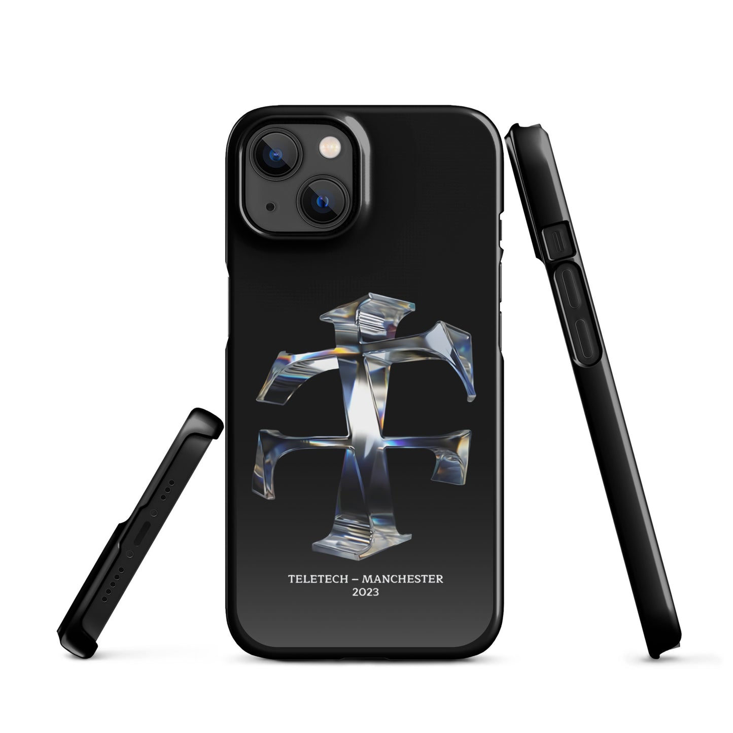 Teletech Chrome Logo Phone Case iPhone 13