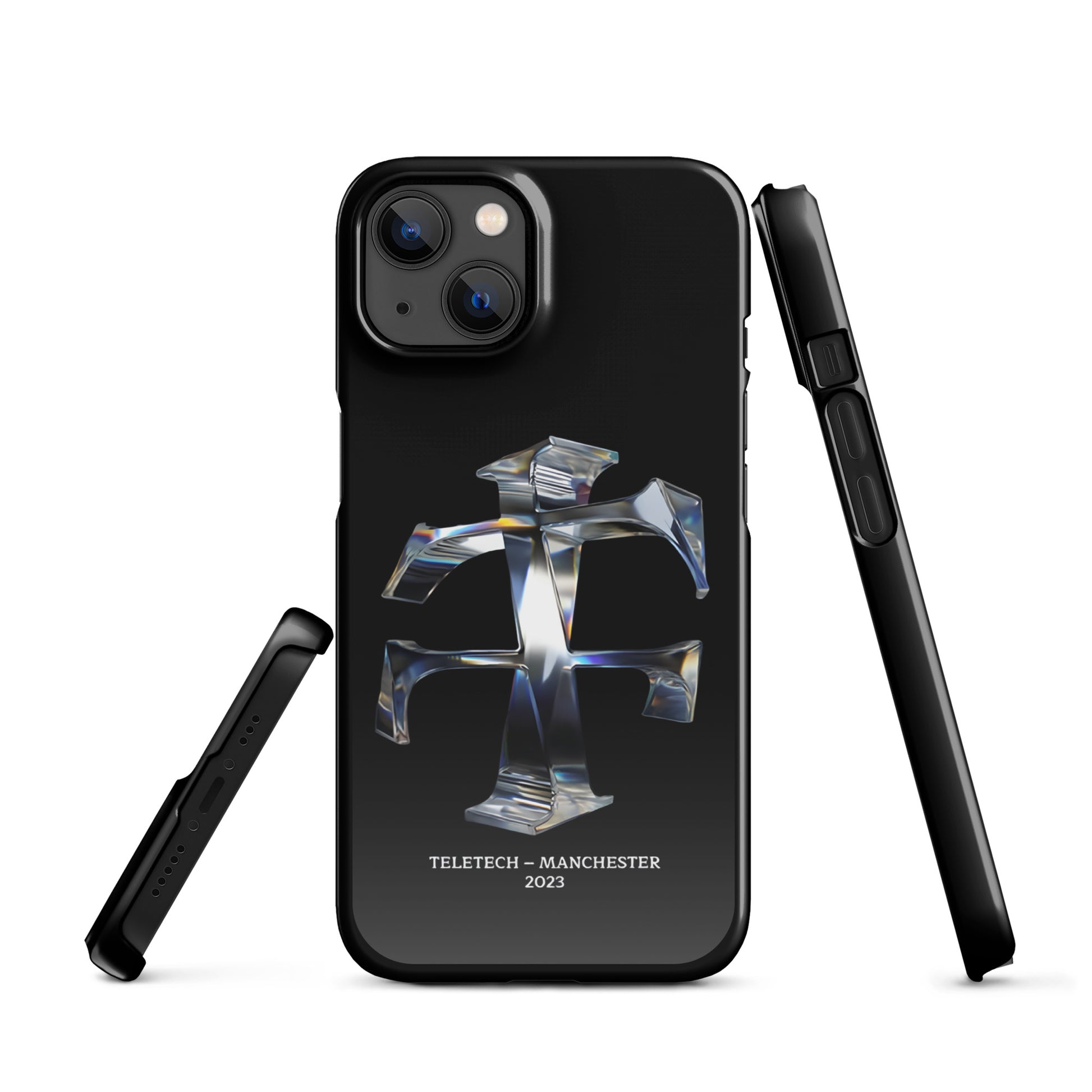 Teletech Chrome Logo Phone Case iPhone 13