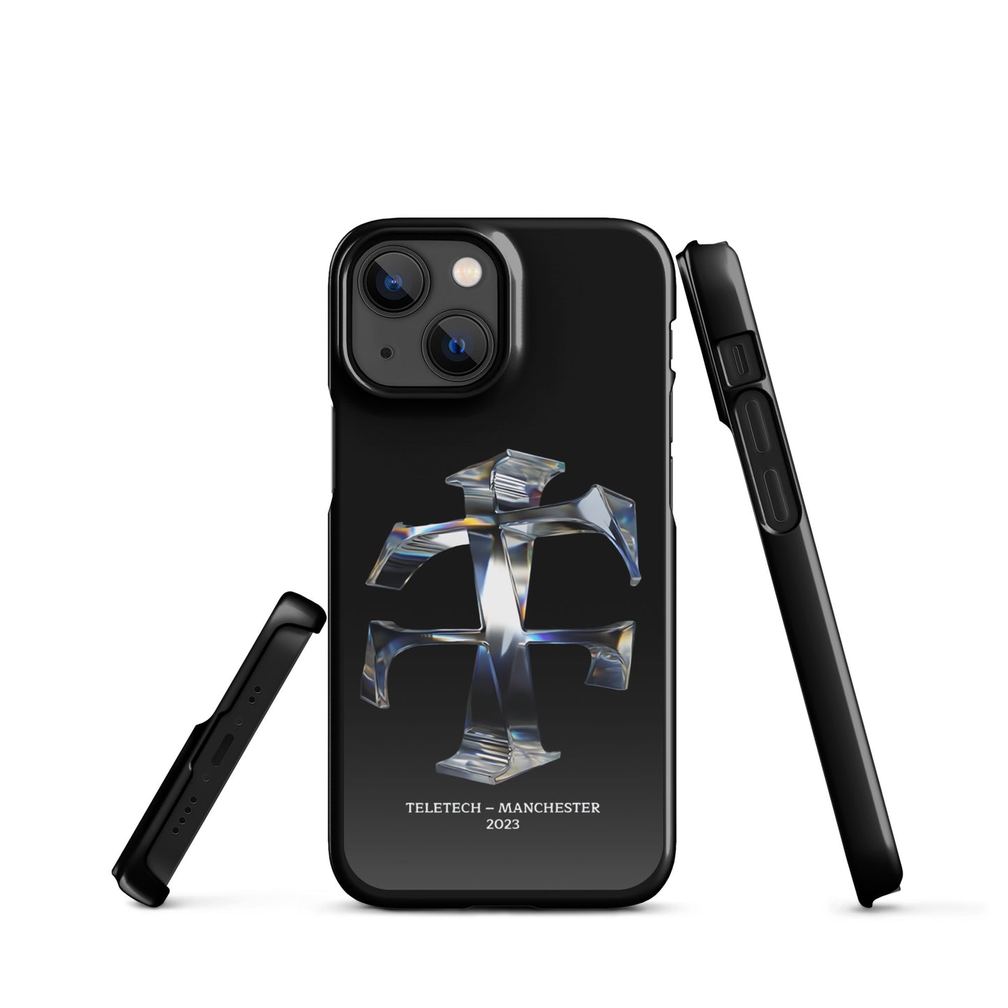 Teletech Chrome Logo Phone Case iPhone 13 Mini