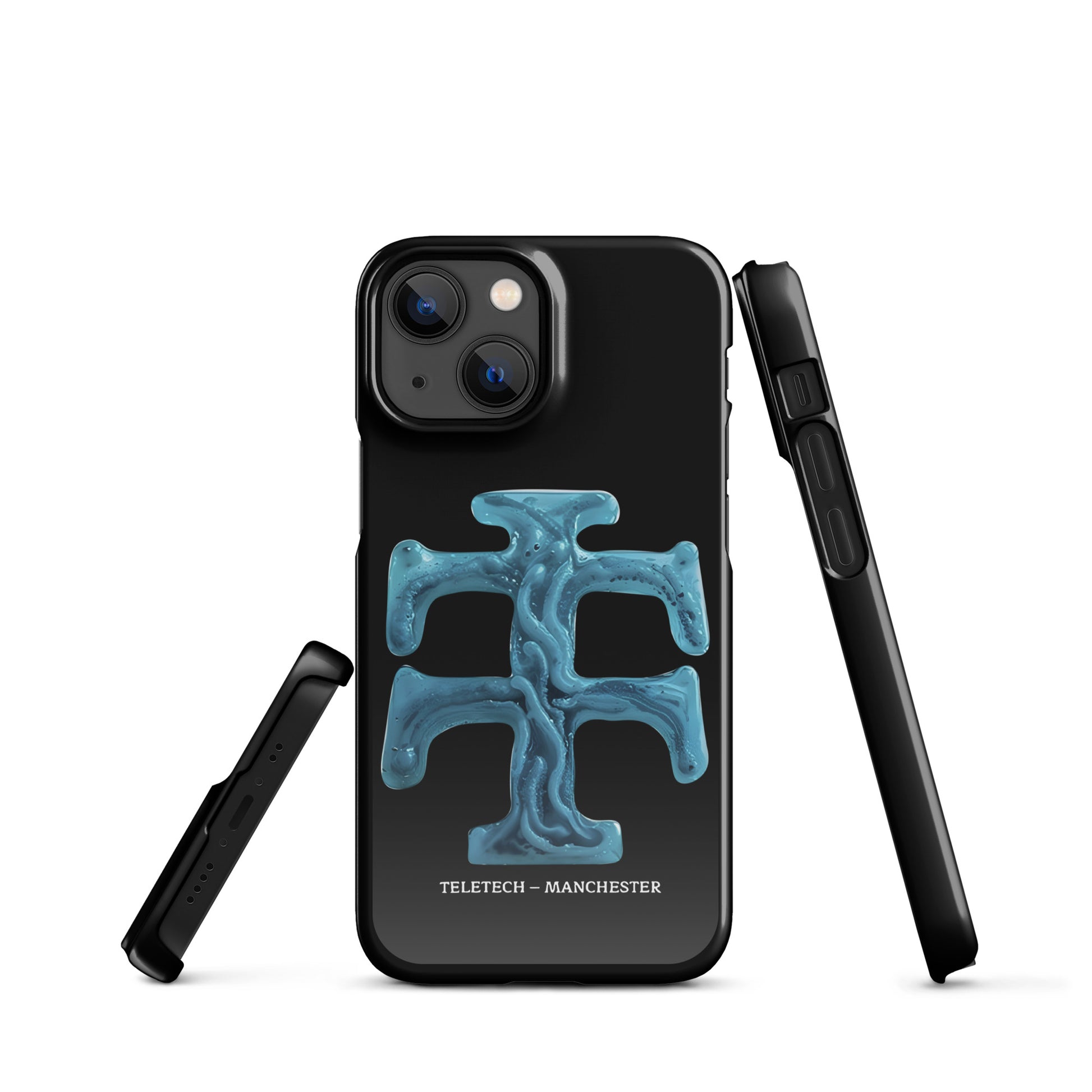 Teletech Blue Ice Logo iPhone Case iPhone 13 Mini