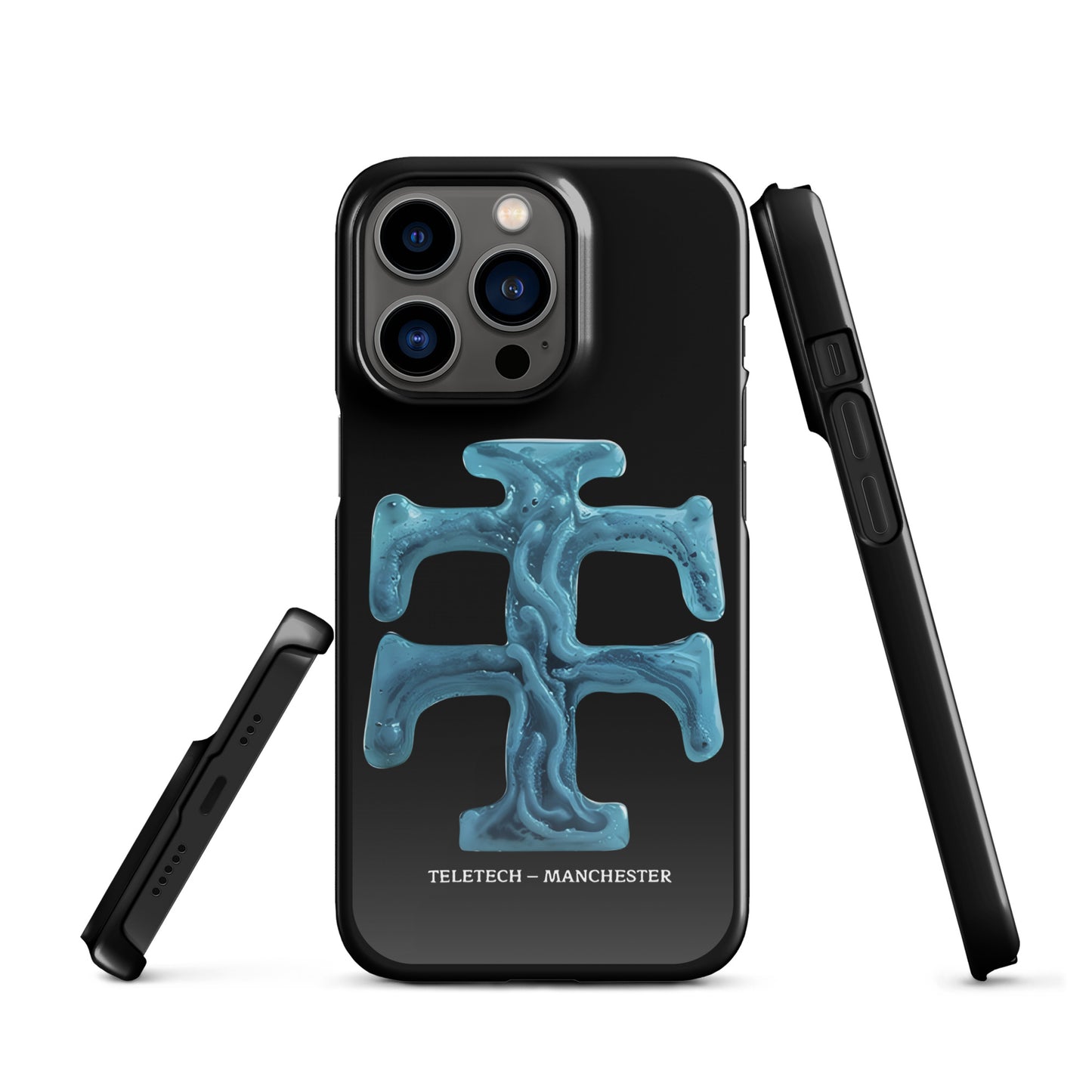Teletech Blue Ice Logo iPhone Case iPhone 13 Pro