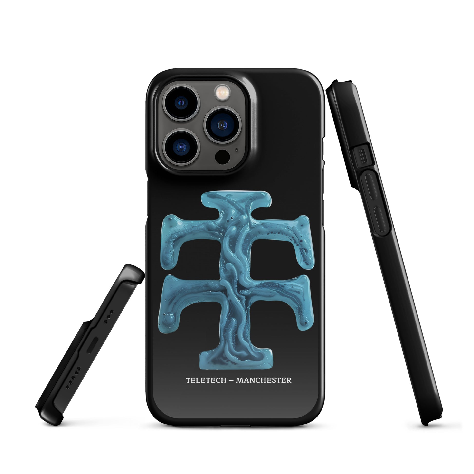 Teletech Blue Ice Logo iPhone Case iPhone 13 Pro