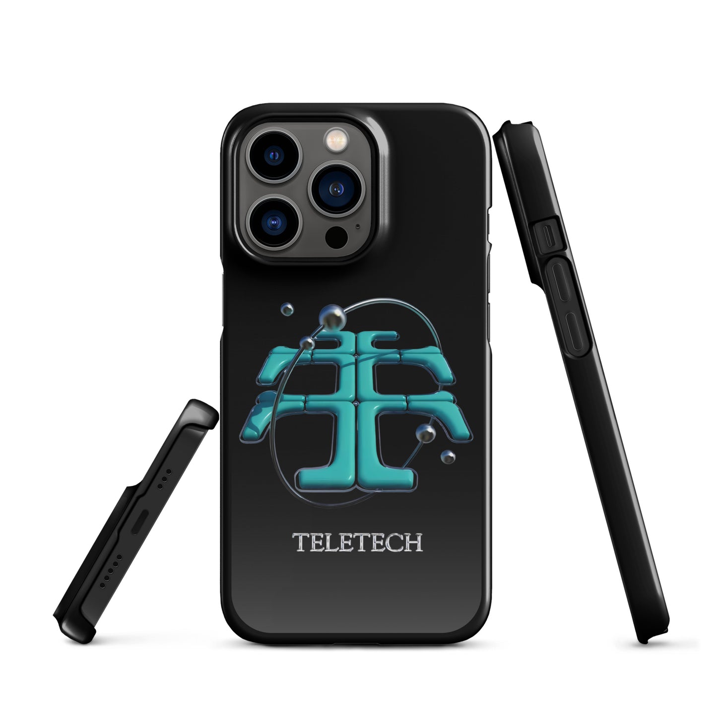Teletech Blue Planet Logo iPhone Cover iPhone 13 Pro