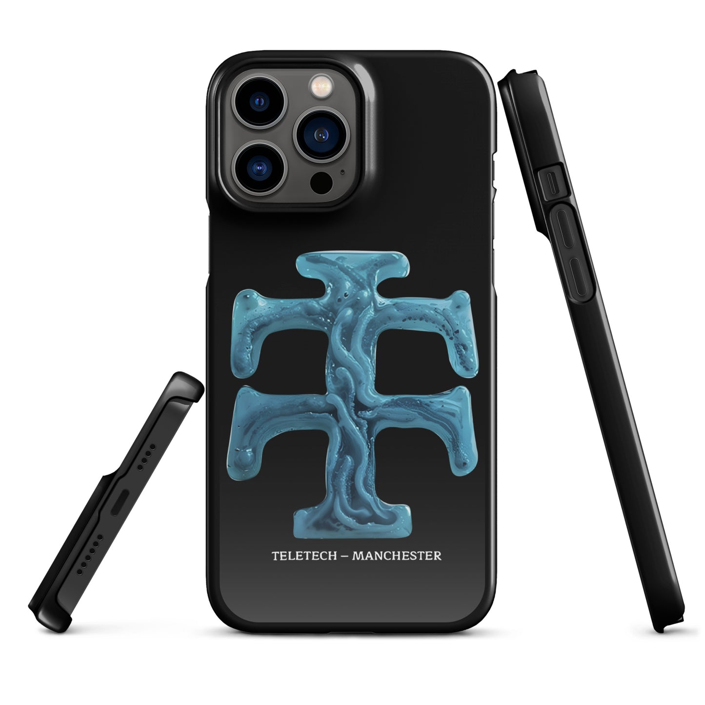 Teletech Blue Ice Logo iPhone Case iPhone 13 Pro Max