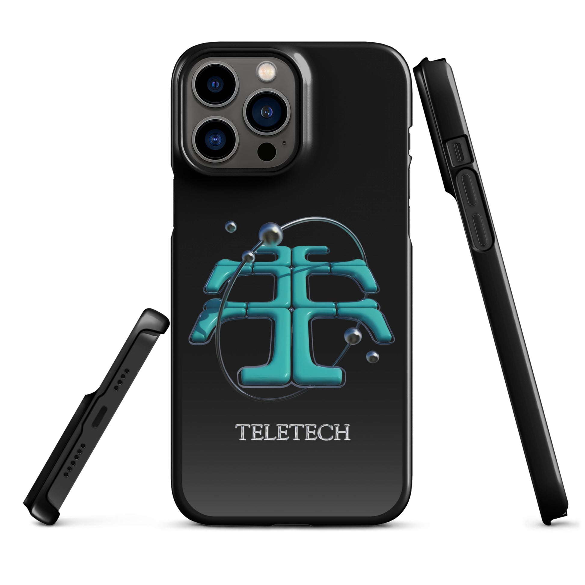 Teletech Blue Planet Logo iPhone Cover iPhone 13 Pro Max