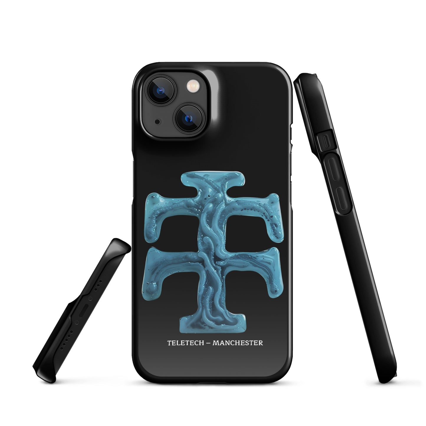 Teletech Blue Ice Logo iPhone Case iPhone 14