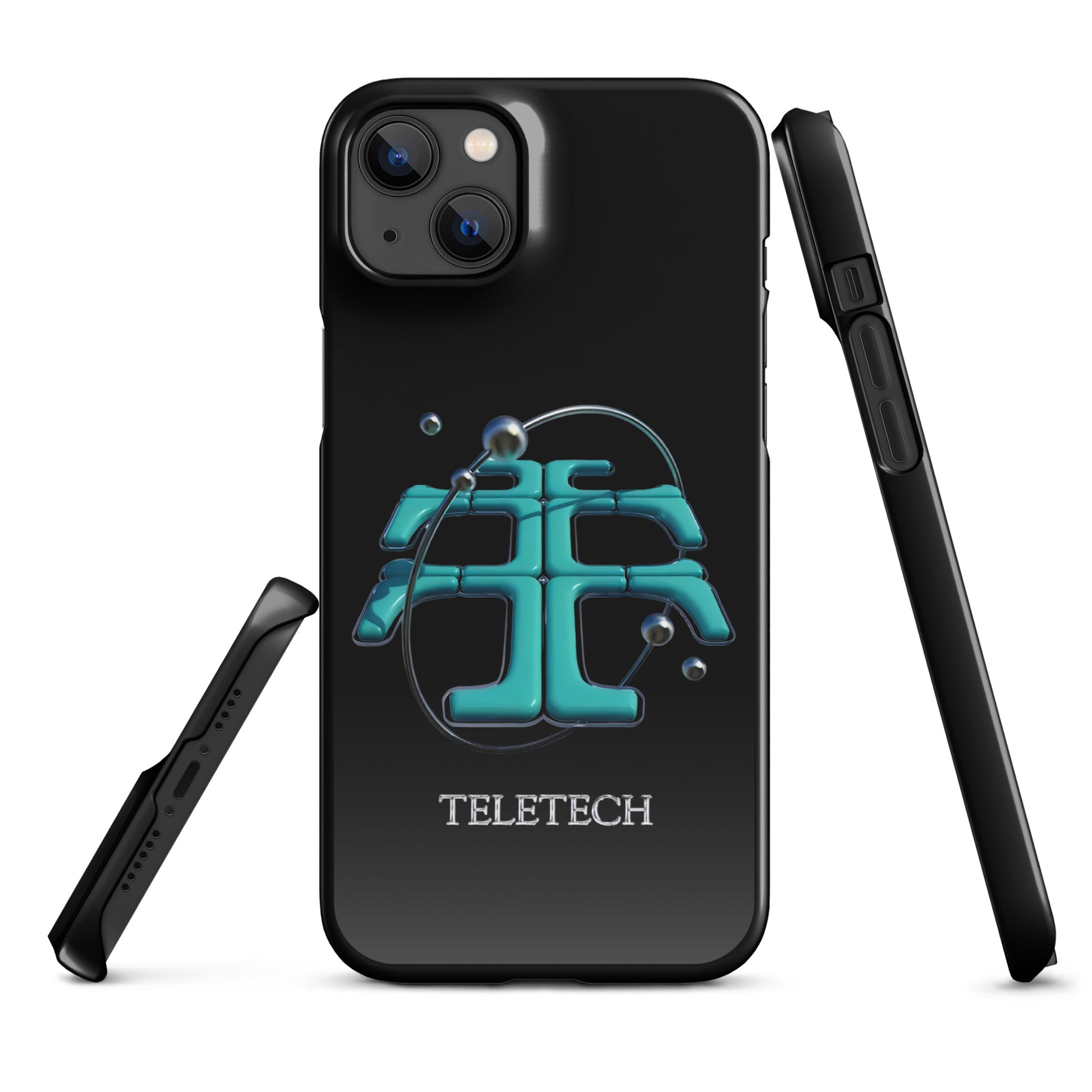 Teletech Blue Planet Logo iPhone Cover iPhone 14 Plus