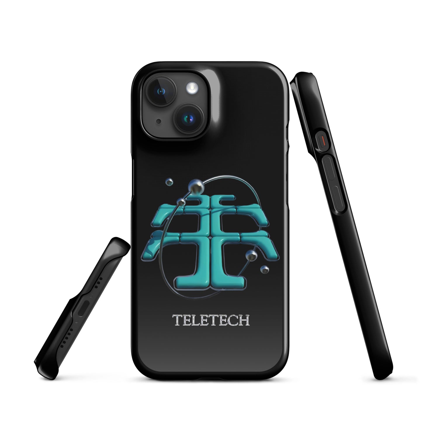 Teletech Blue Planet Logo iPhone Cover iPhone 15