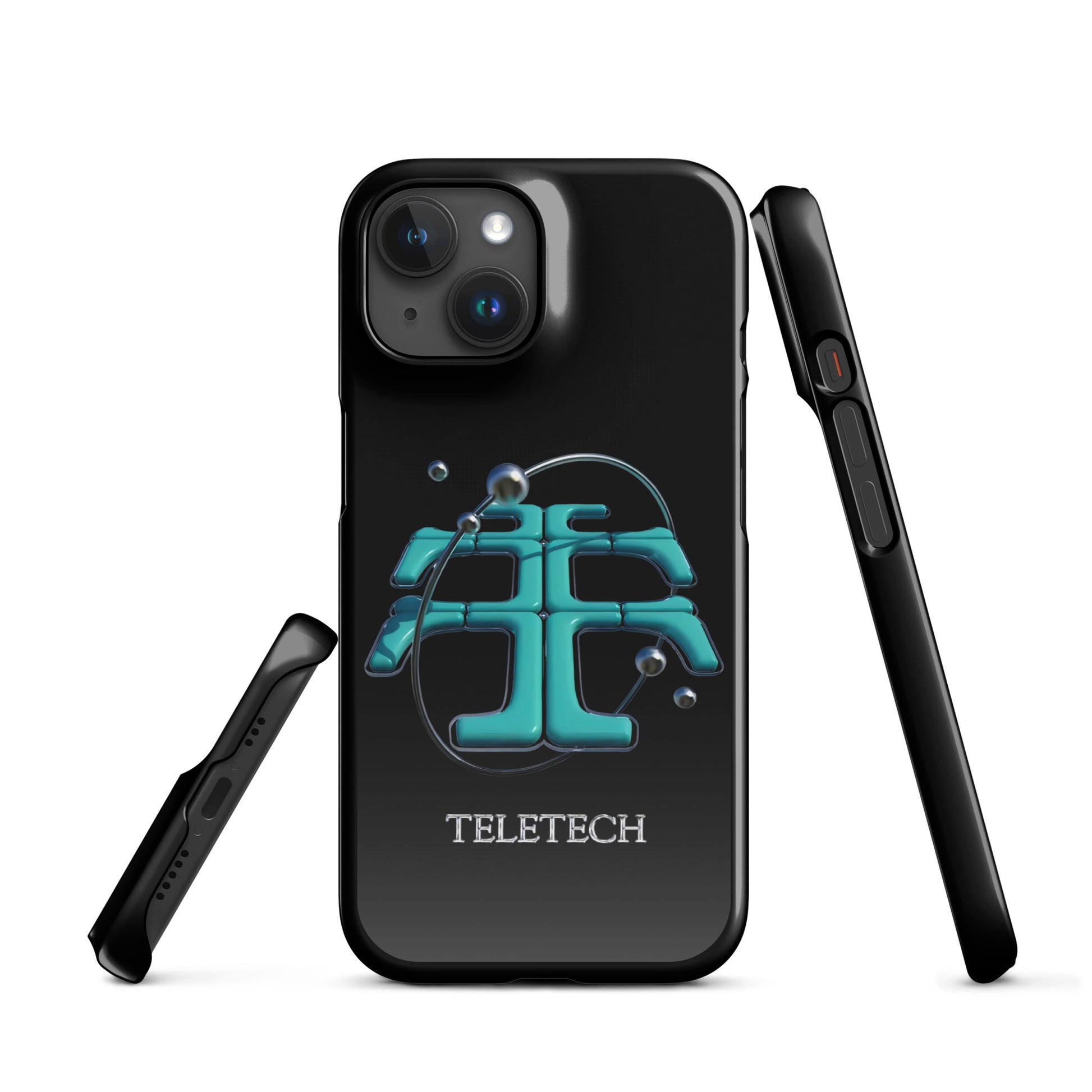 Teletech Blue Planet Logo iPhone Cover iPhone 15
