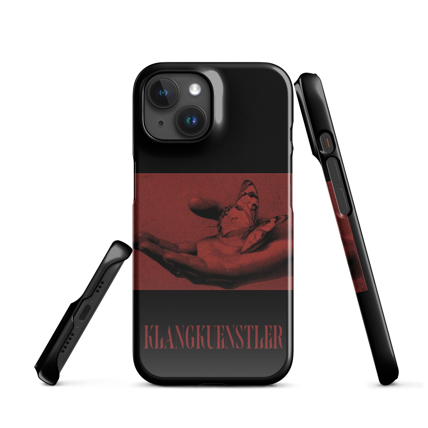 Klangkuenstler Red Hand iPhone Cover iPhone 15