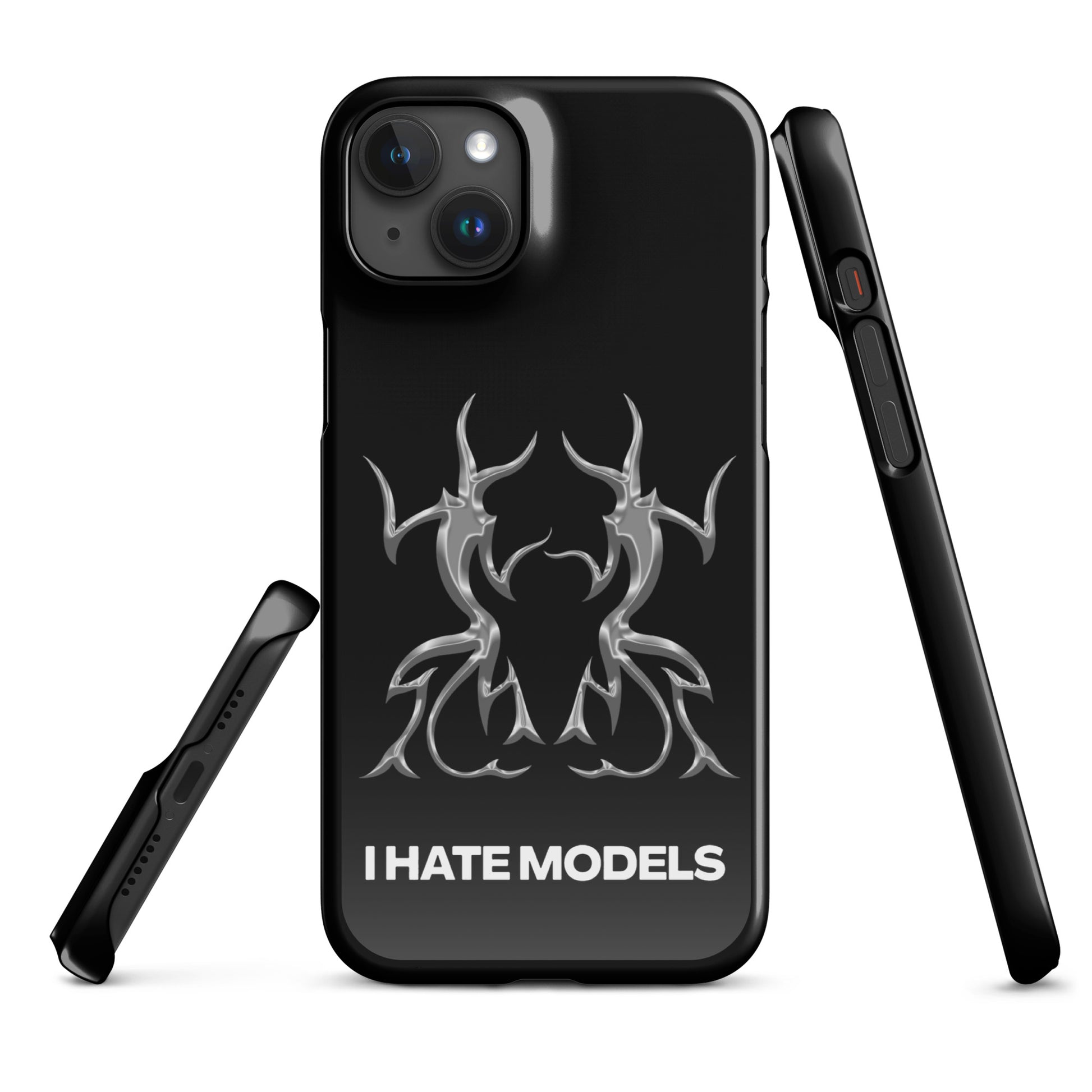 I Hate Models iPhone Case – DJ Smartphone Accessory iPhone 15 Plus