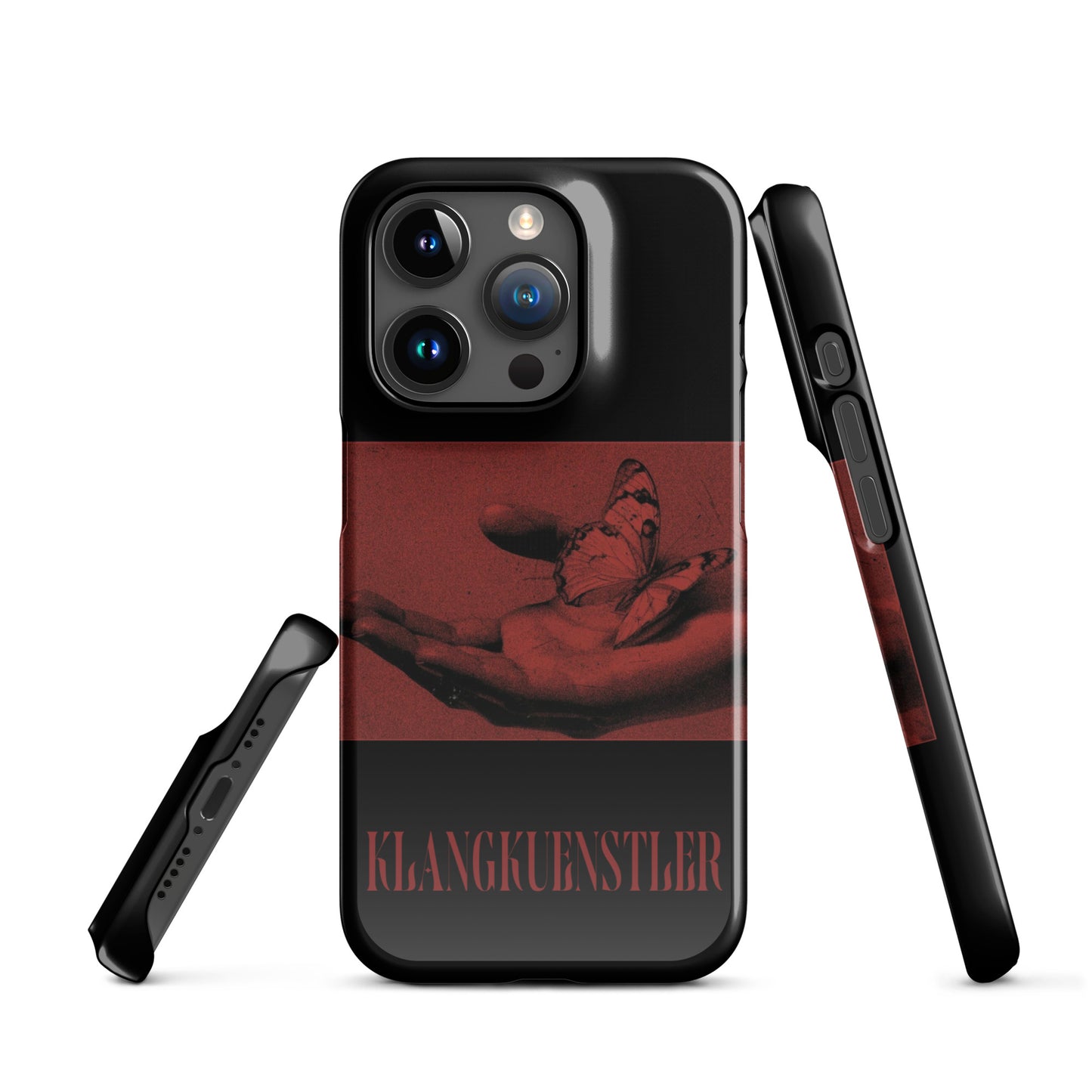 Klangkuenstler Red Hand iPhone Cover iPhone 15 Pro