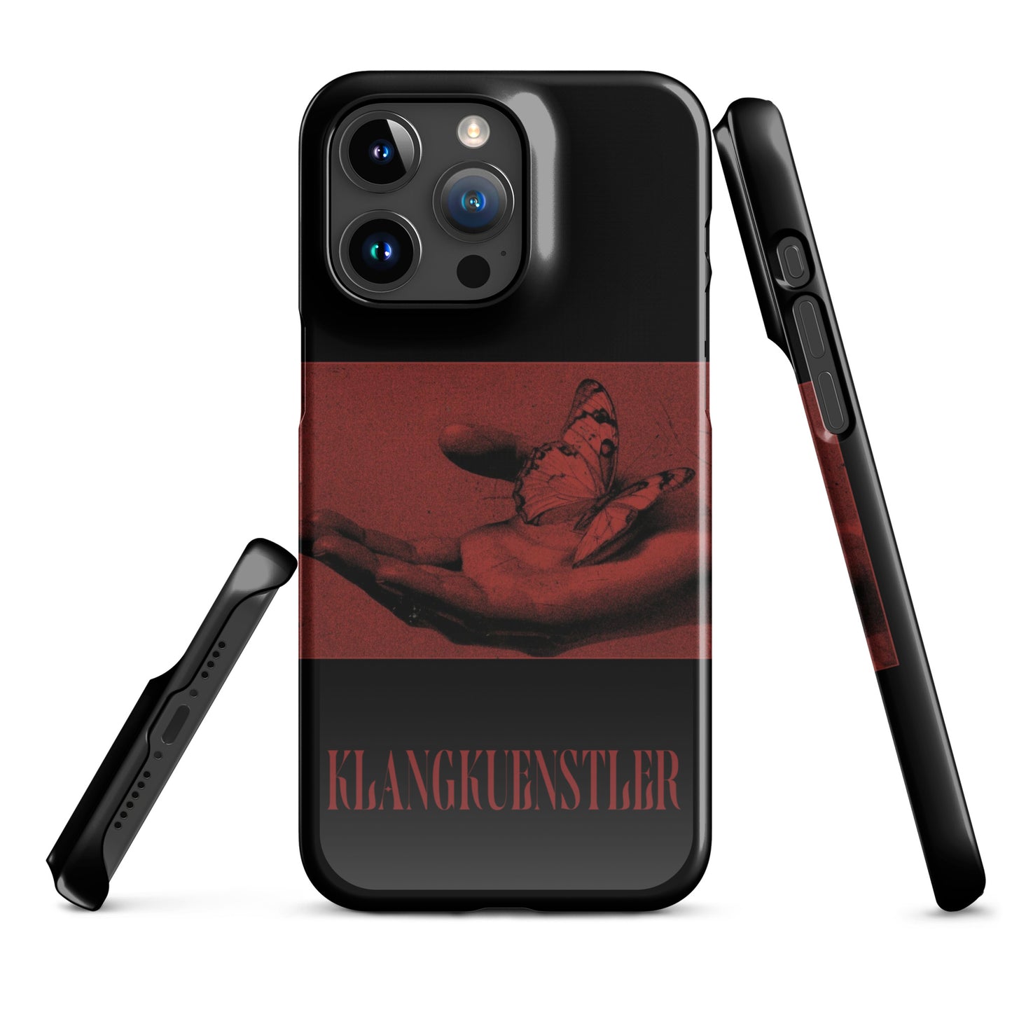 Klangkuenstler Red Hand iPhone Cover iPhone 15 Pro Max