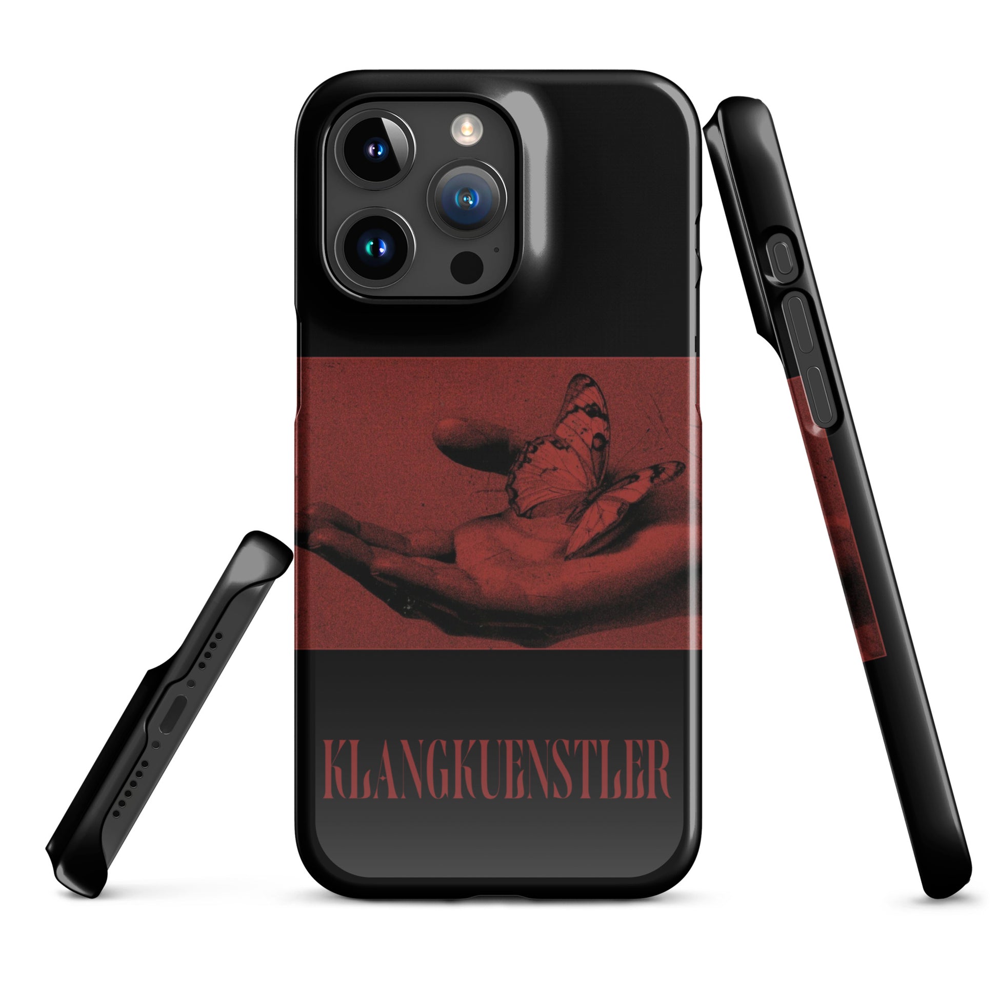 Klangkuenstler Red Hand iPhone Cover iPhone 15 Pro Max