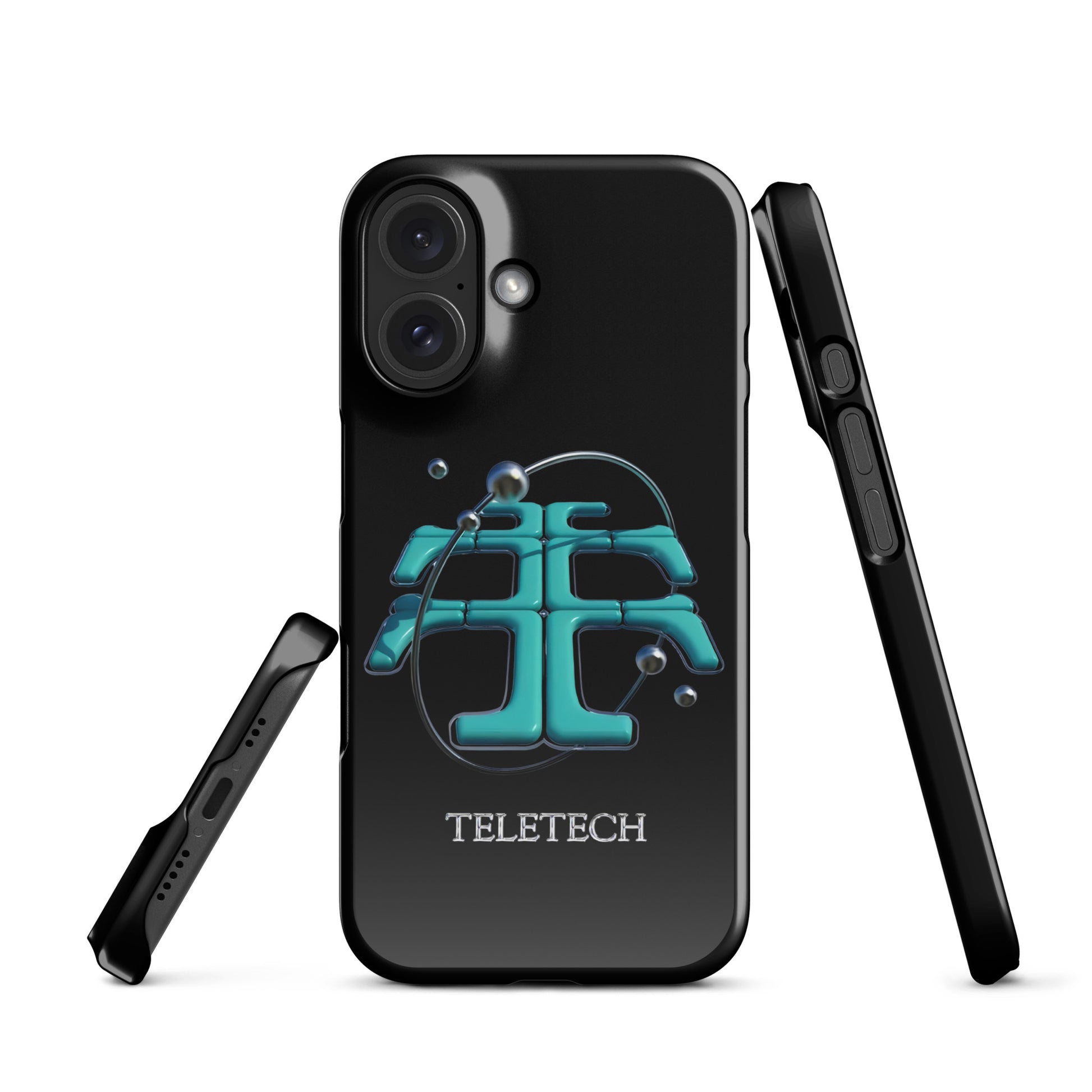 Teletech Blue Planet Logo iPhone Cover iPhone 16