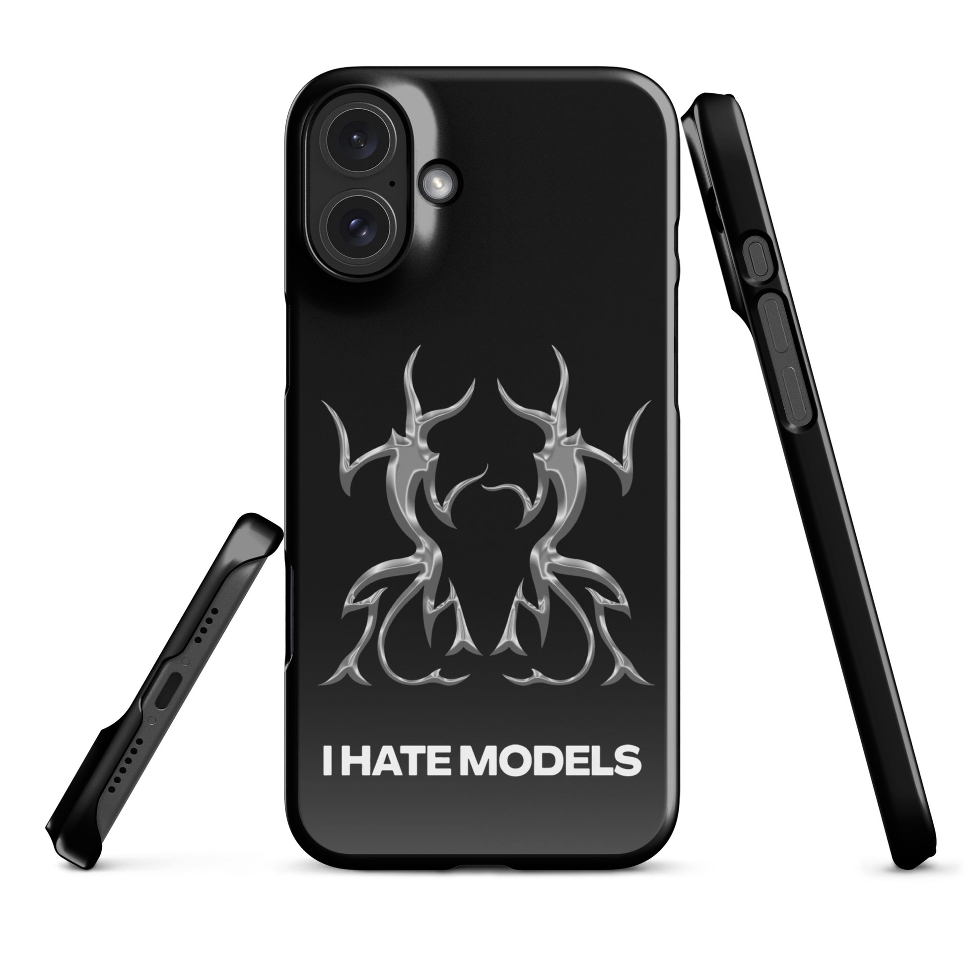 I Hate Models iPhone Case – DJ Smartphone Accessory iPhone 16 Plus