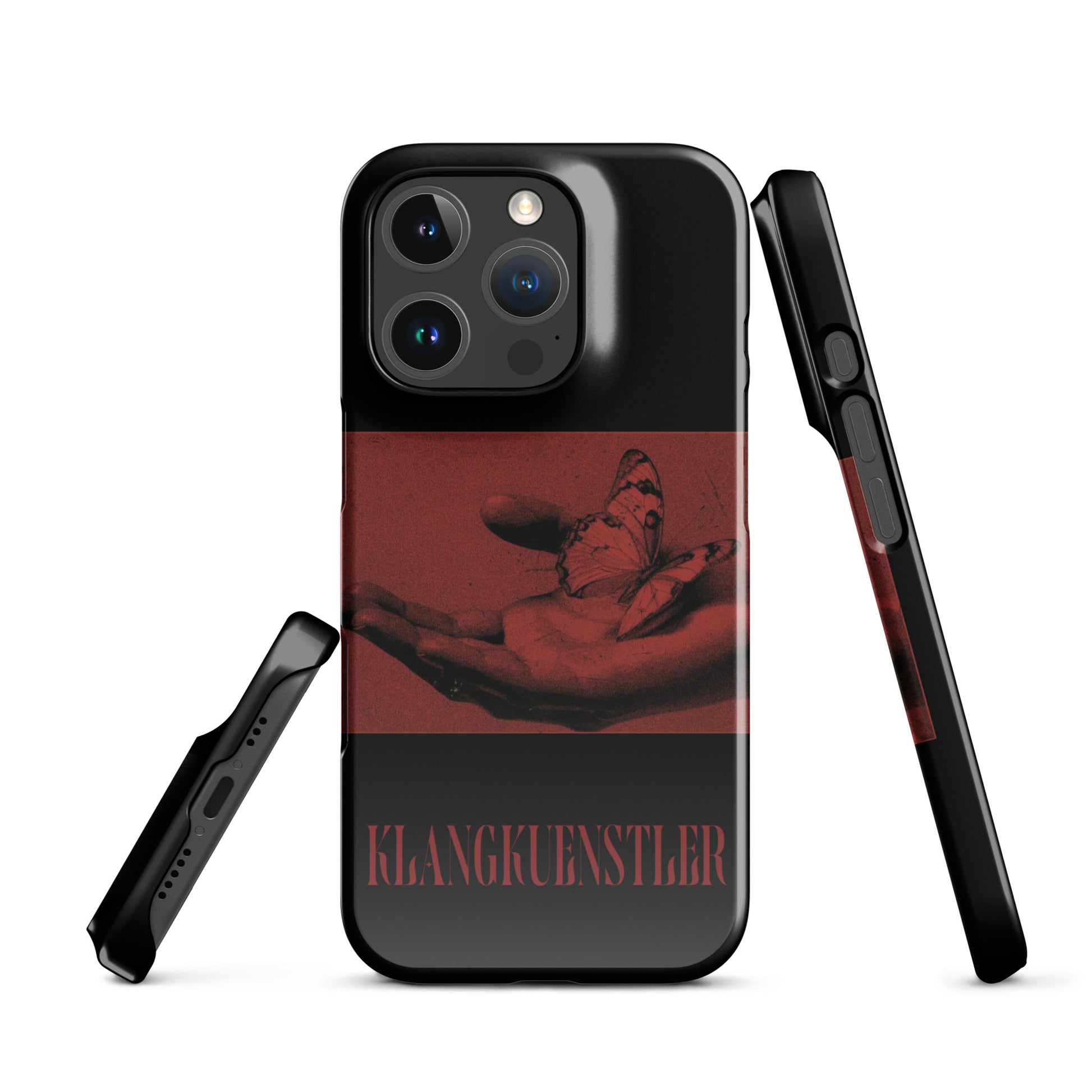 Klangkuenstler Red Hand iPhone Cover iPhone 16 Pro