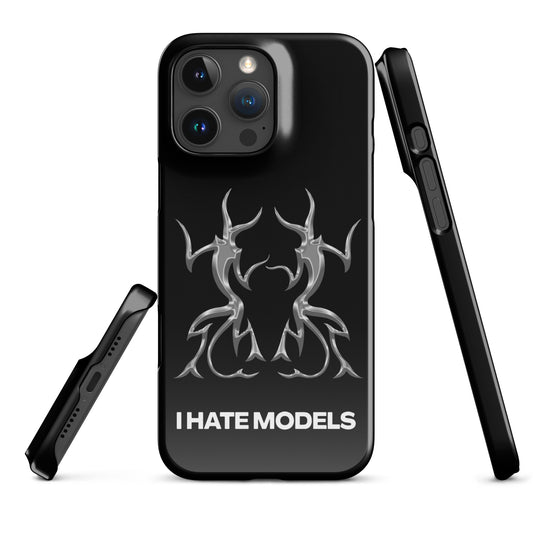 I Hate Models iPhone Case – DJ Smartphone Accessory iPhone 16 Pro Max