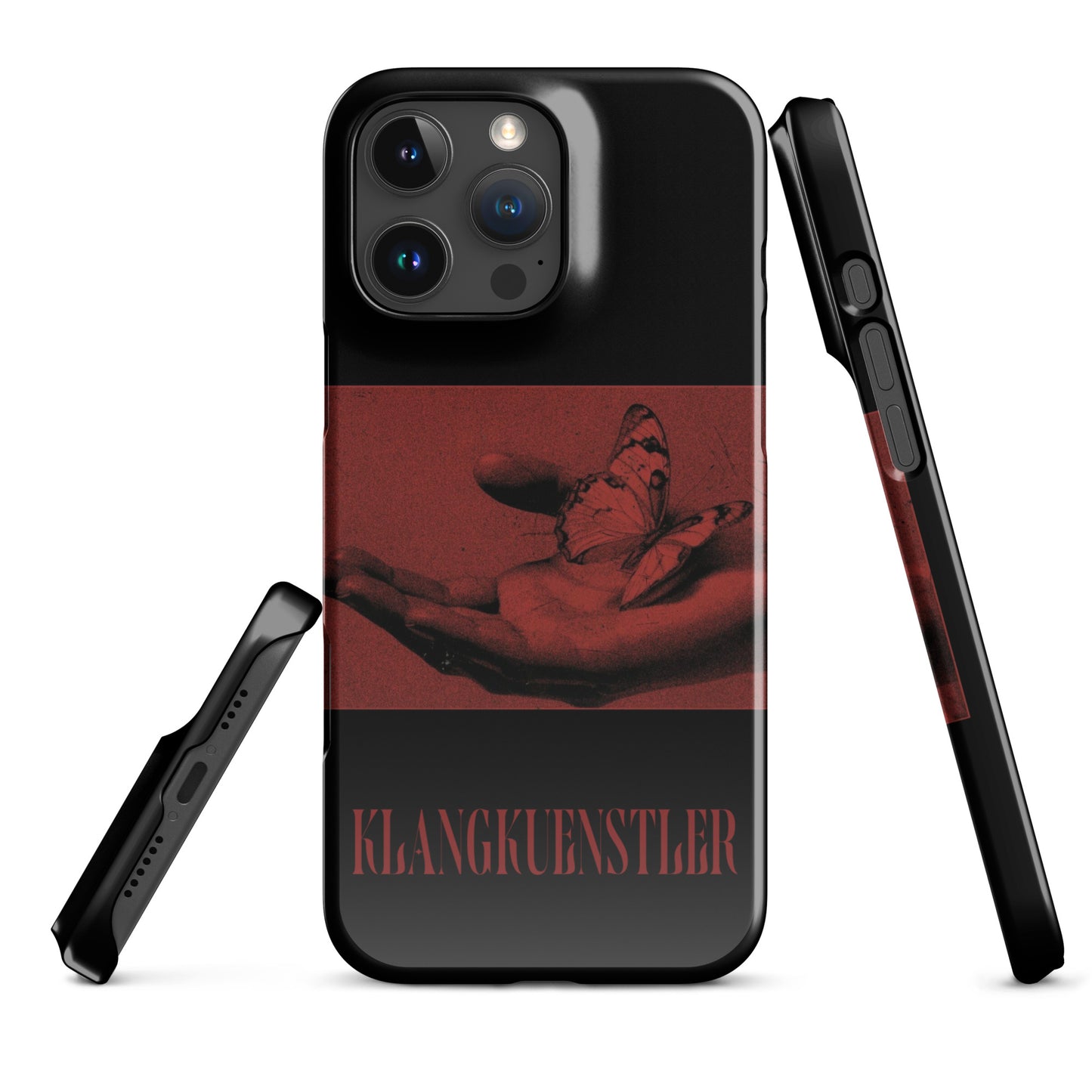 Klangkuenstler Red Hand iPhone Cover iPhone 16 Pro Max
