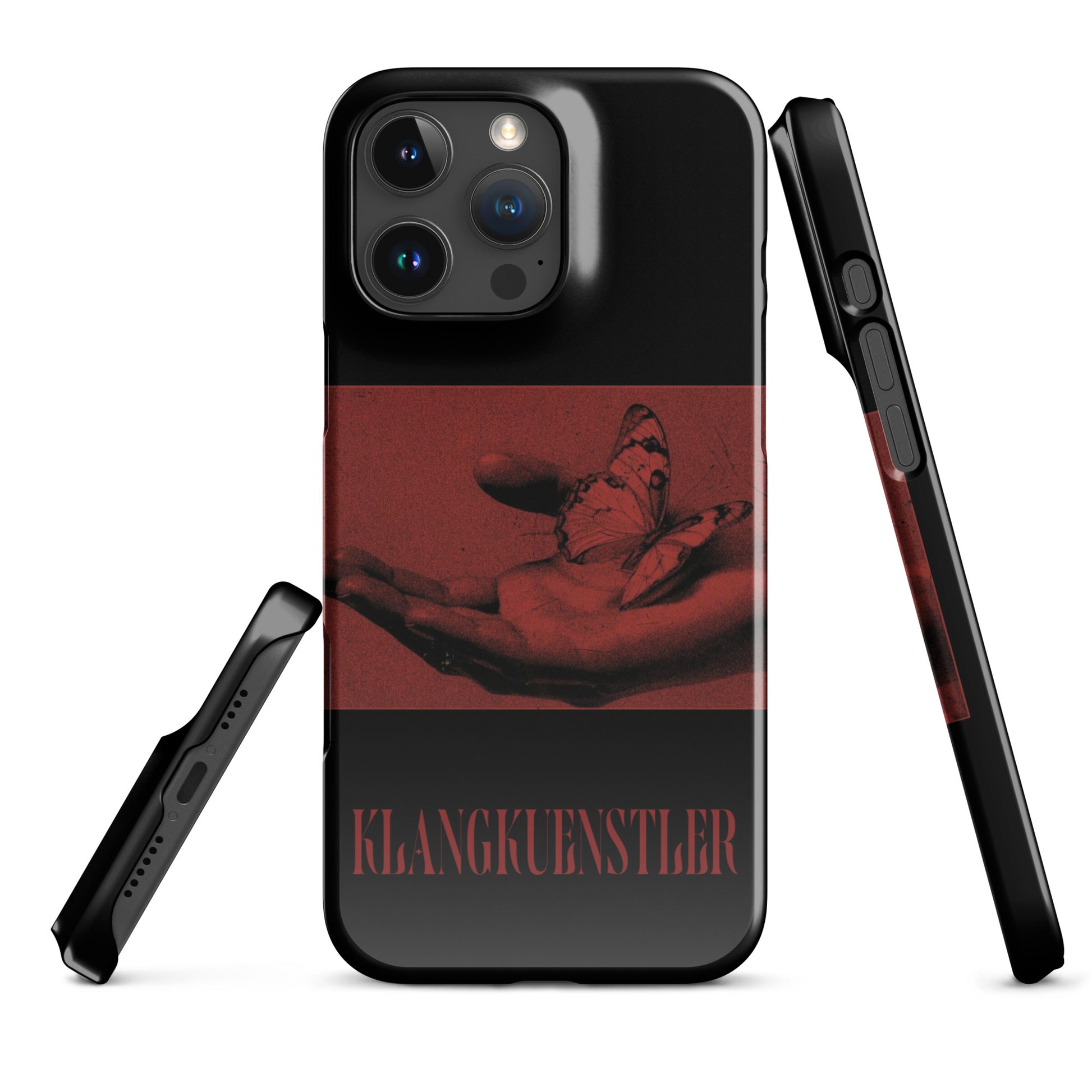Klangkuenstler Red Hand iPhone Cover iPhone 16 Pro Max