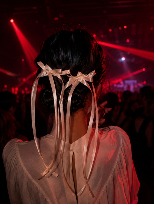 2pc Ribbon Claw Clips - Raves Accessories
