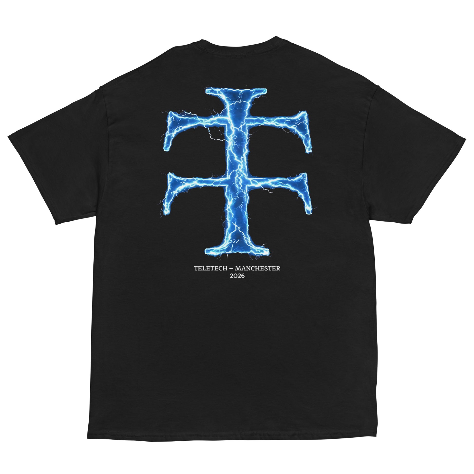 Teletech Blue Lightning Logo T-Shirt