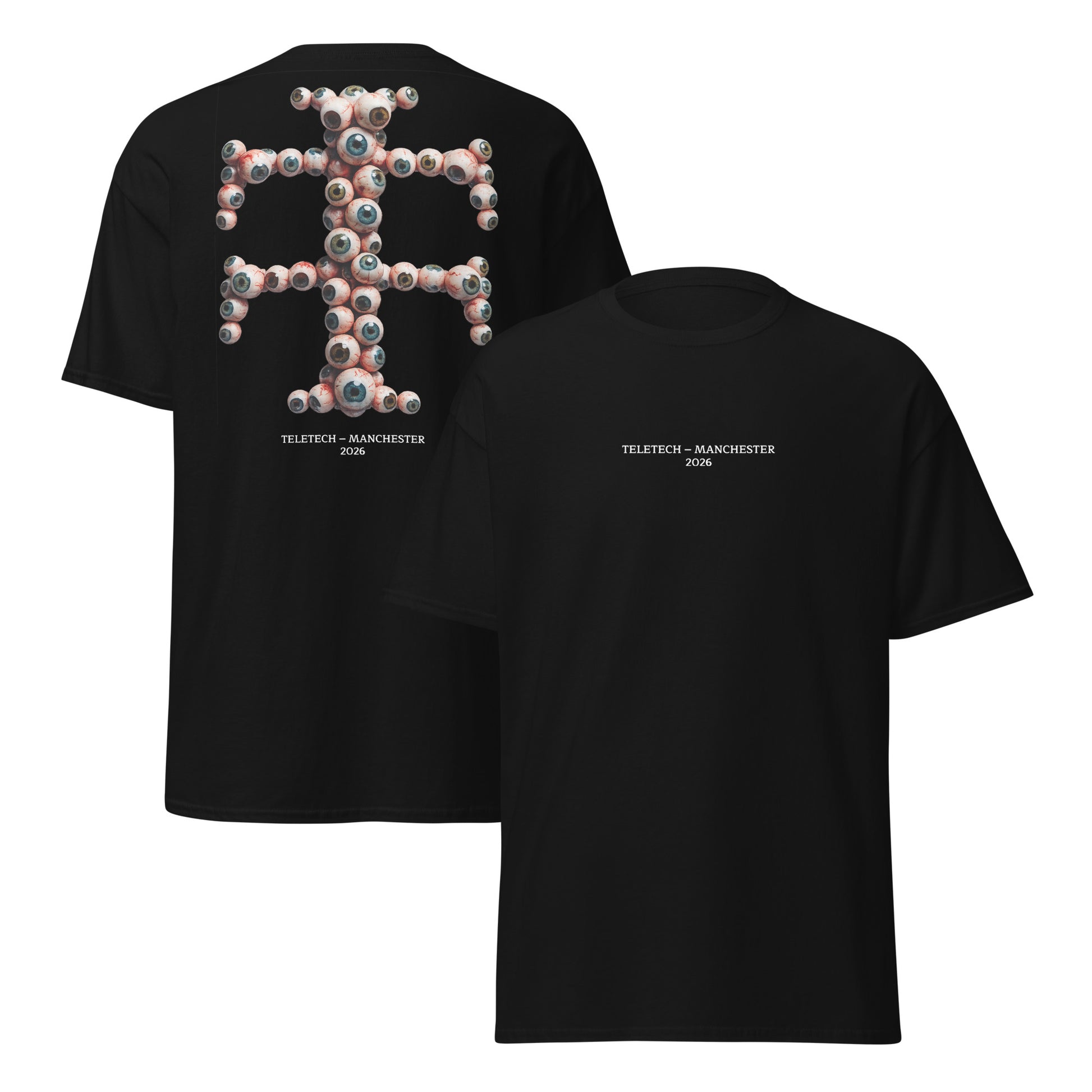 Teletech Eyes Logo T-Shirt Double Print