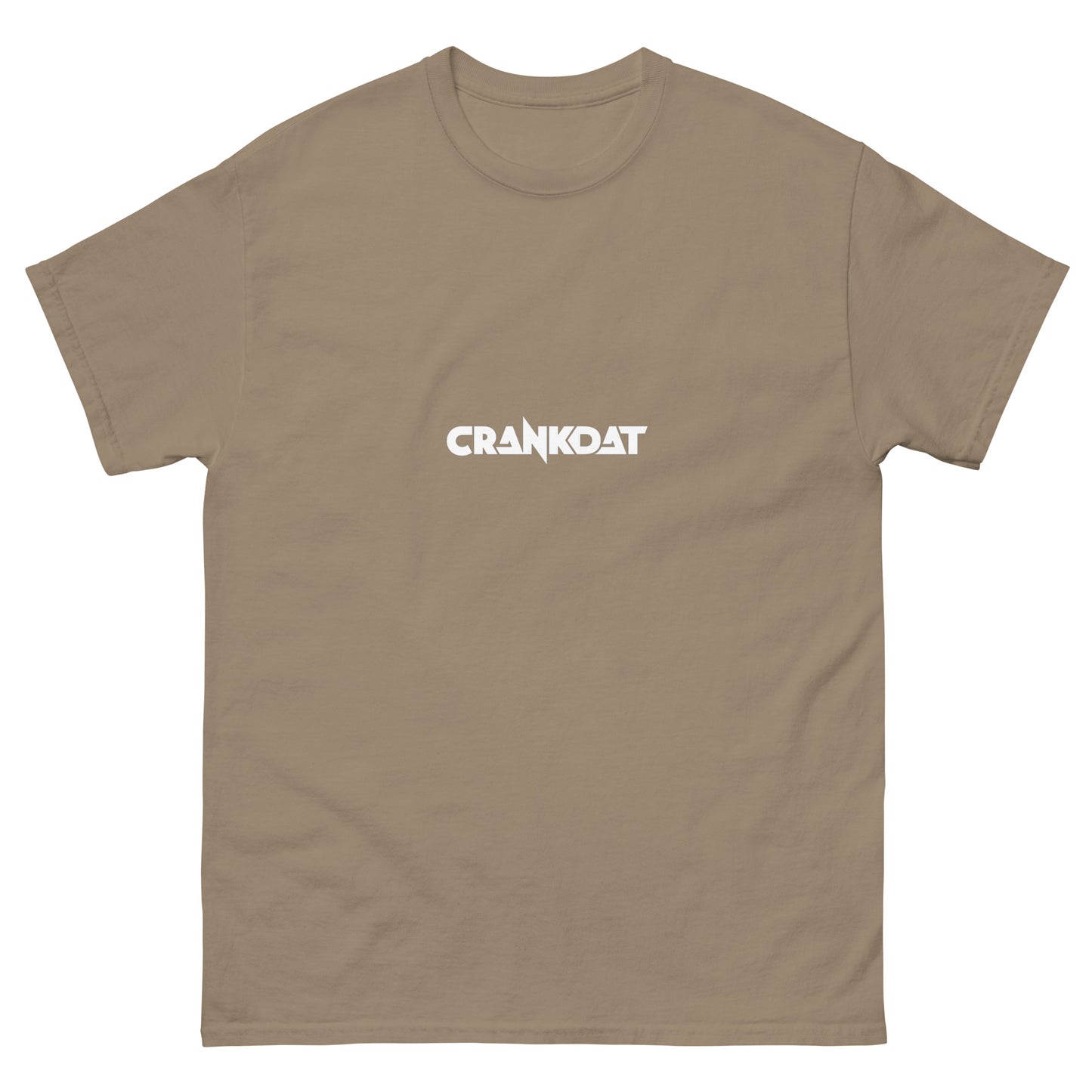 Crankdat Middle Finger T-Shirt Brown Savana