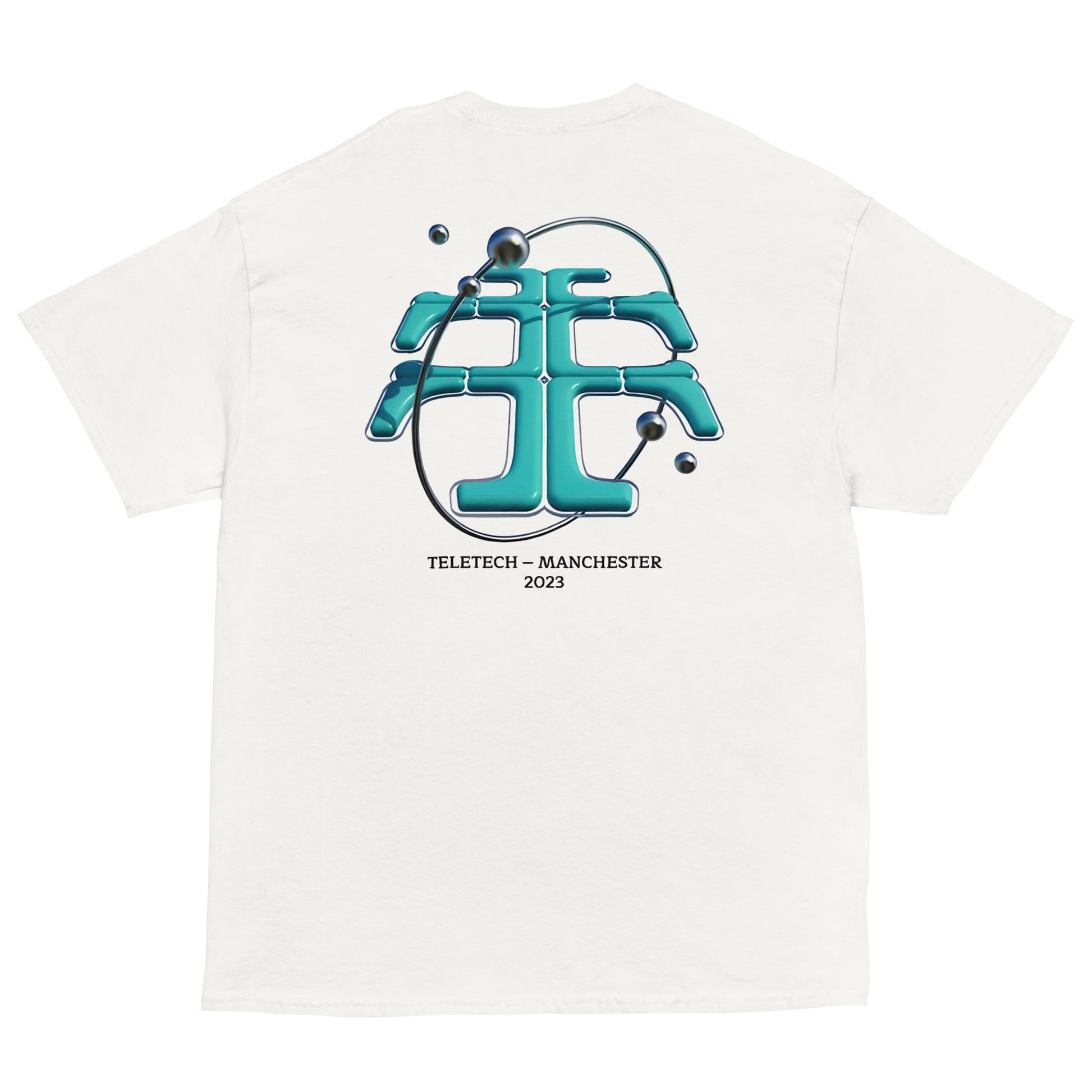Teletech blue Logo Manchester 2023 T-Shirt